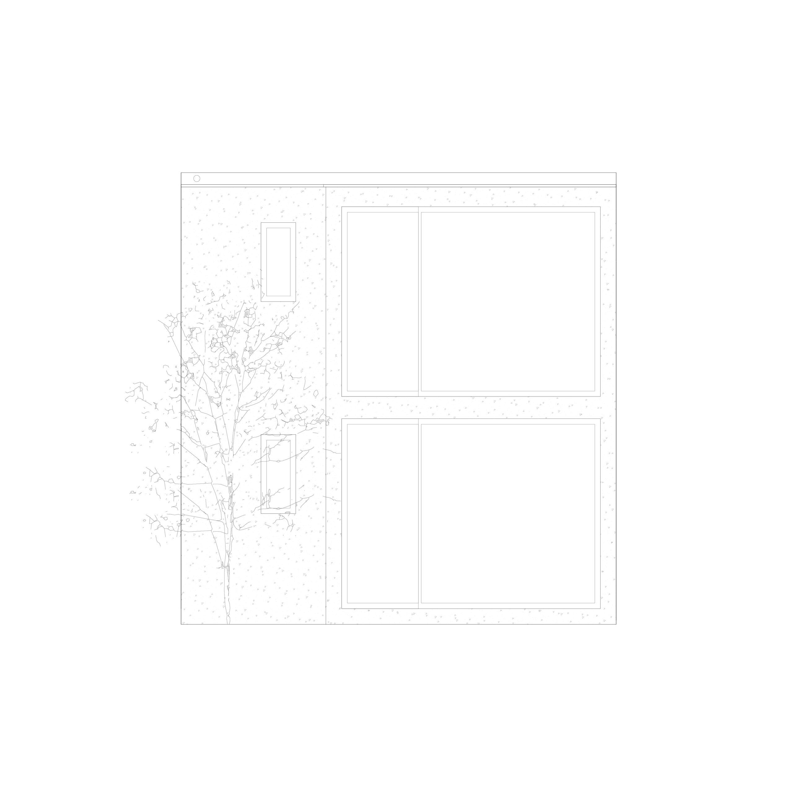 Façade jardin /