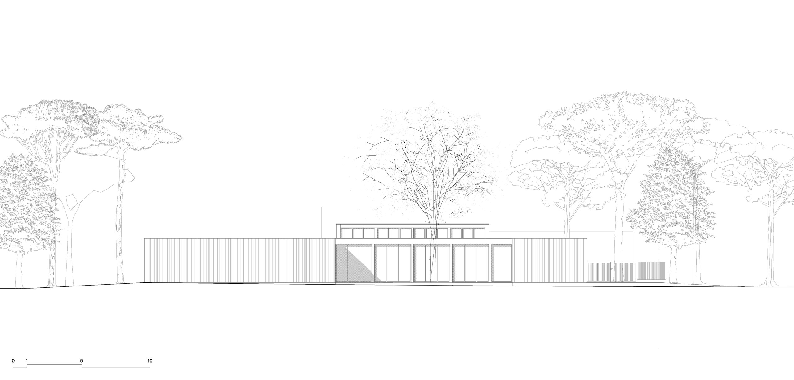 façade est / esnardsanz architectes