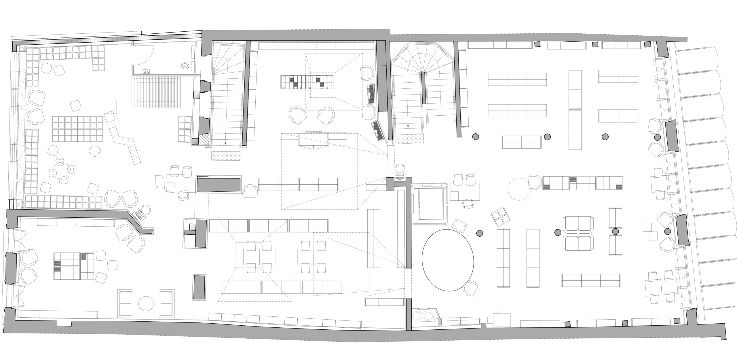 Plan étage 1 / Agence Frédéric Laffitte