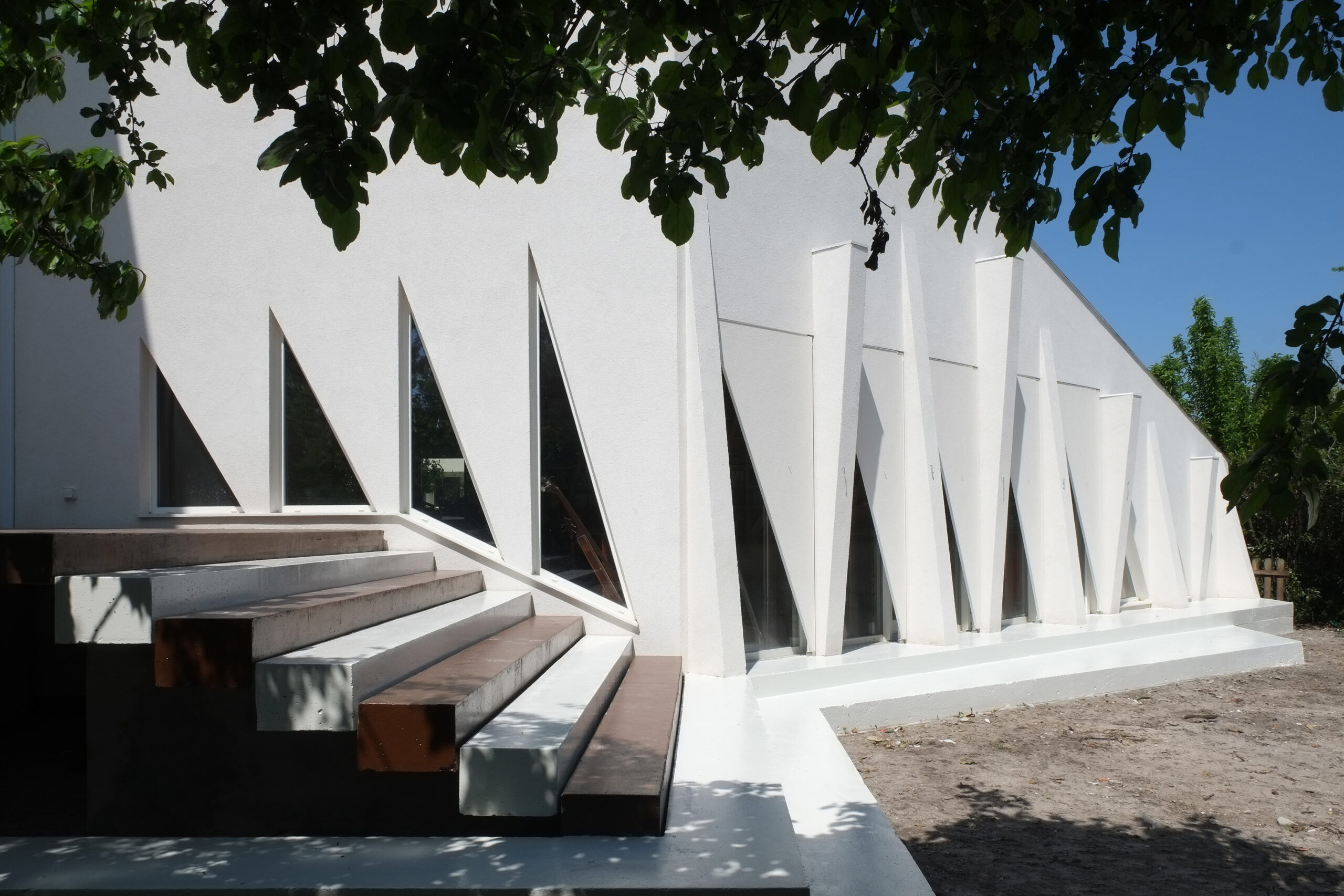 Vue de la façade Sud / thomas richard