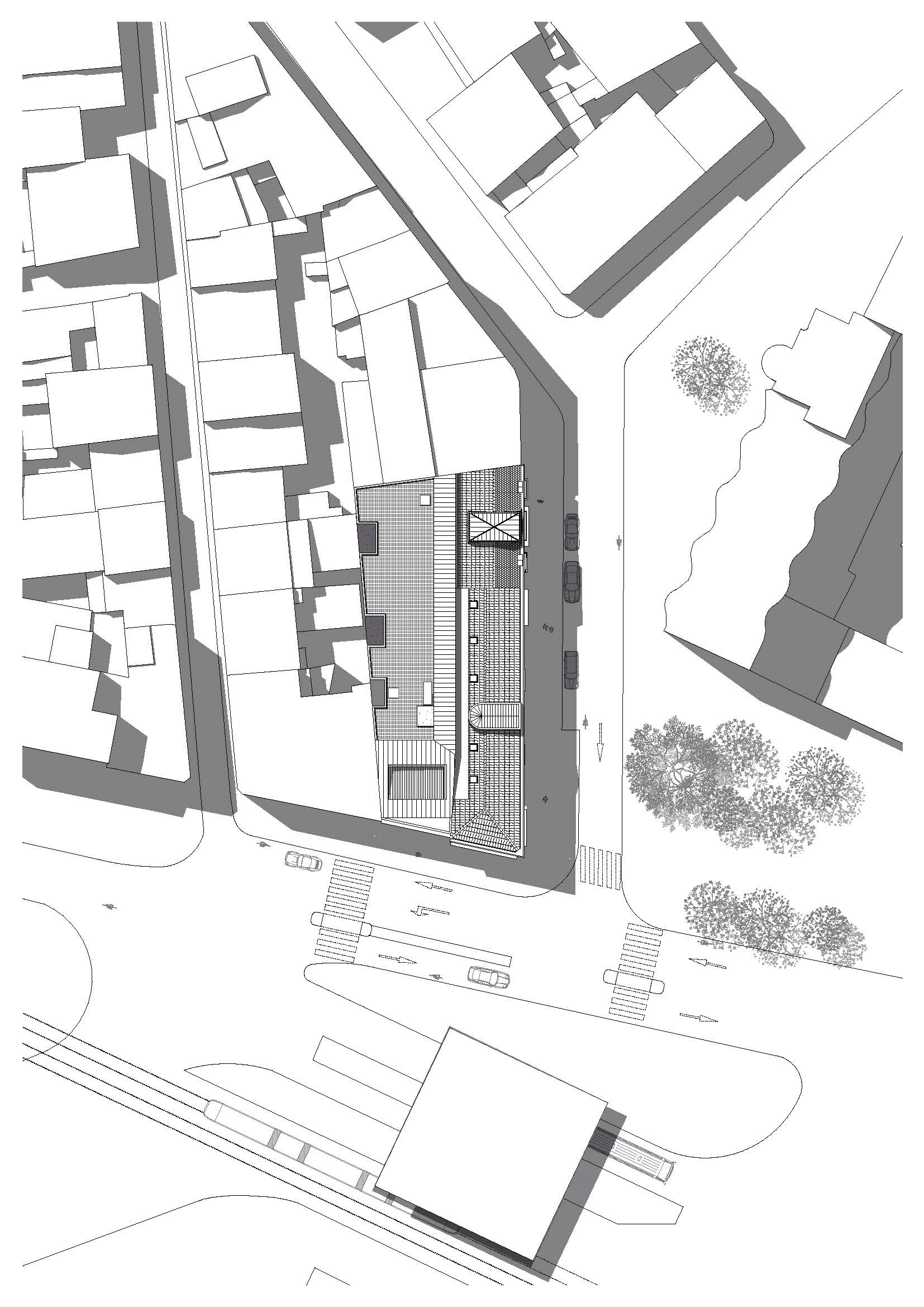 Insertion urbaine / © Atelier Cambium