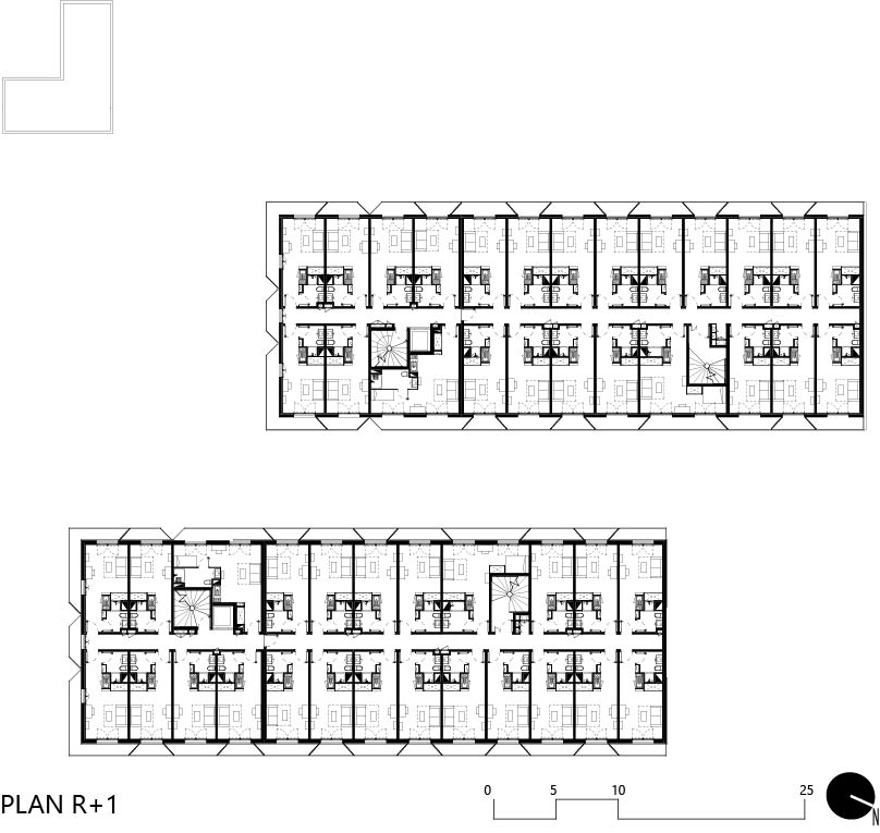 Plan R+1 / TAA Bordeaux