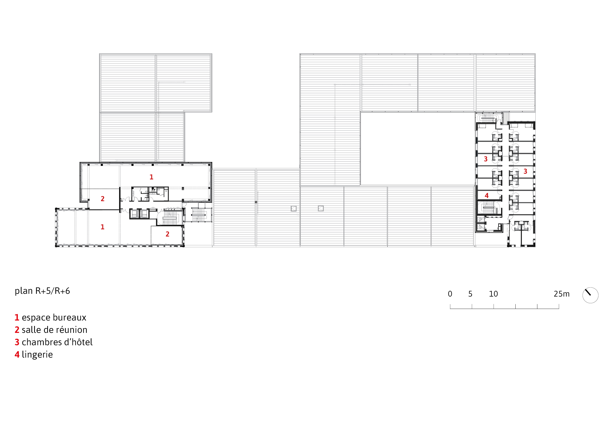 plan R+5-R+6 / MHJV