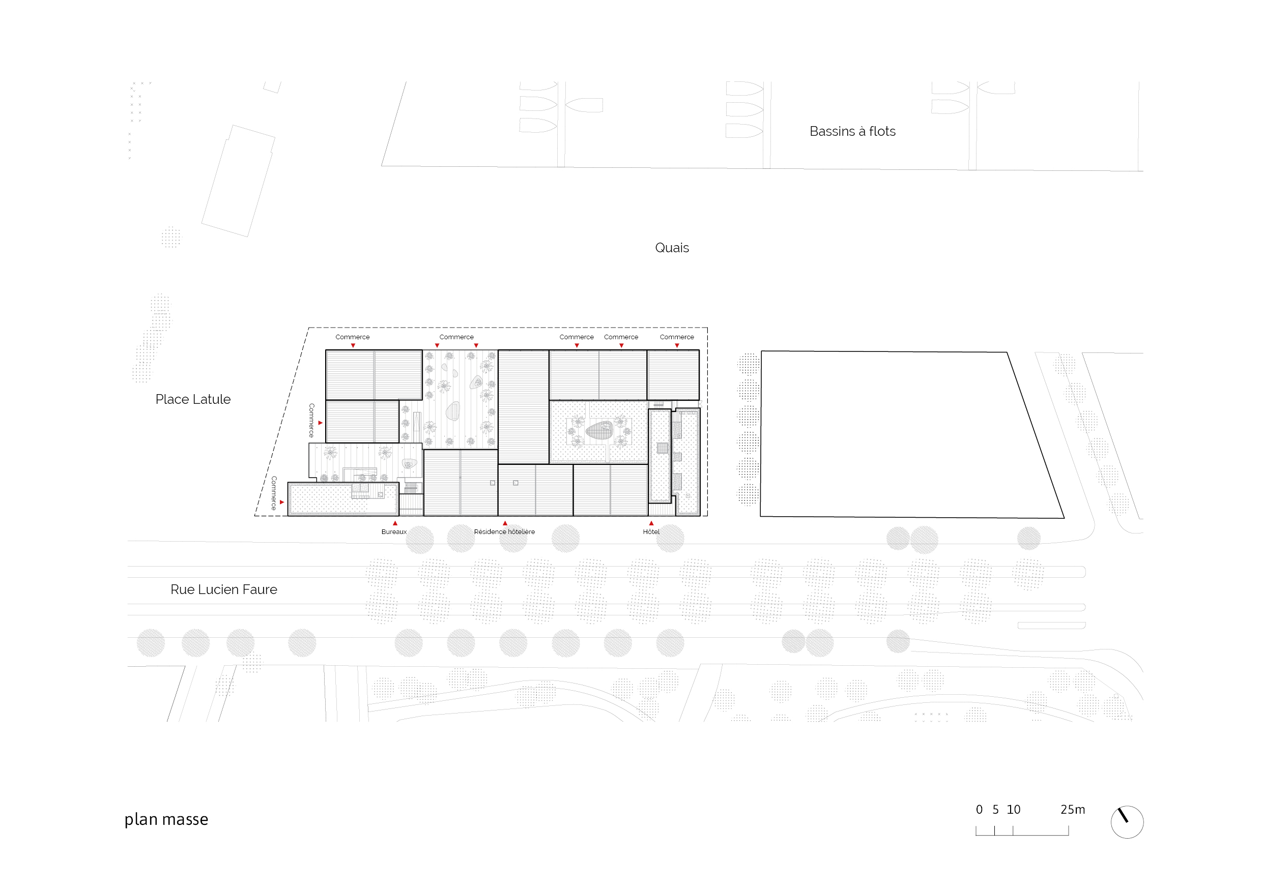 plan masse / MHJV