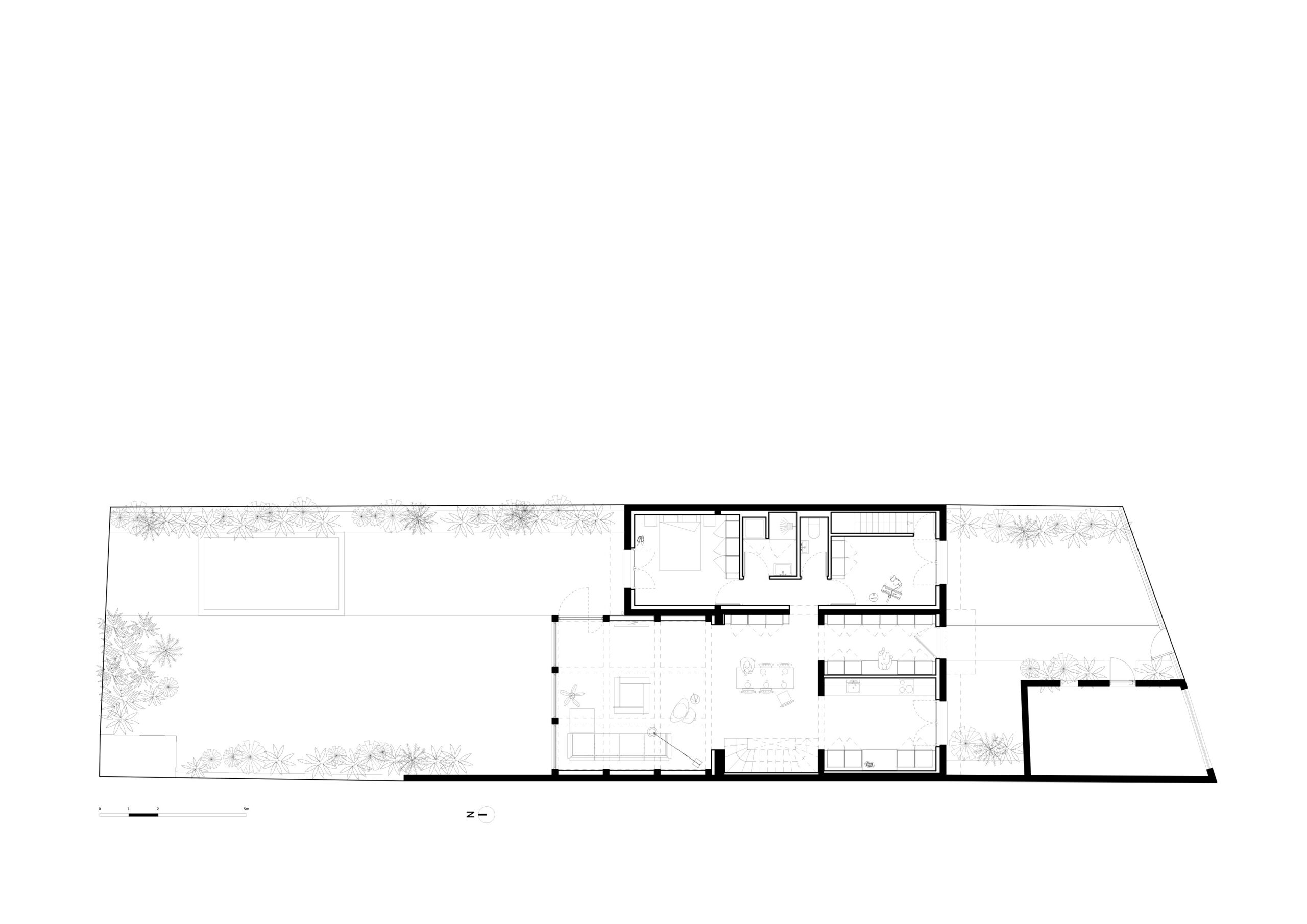 Plan de rez de chaussée / Edgar