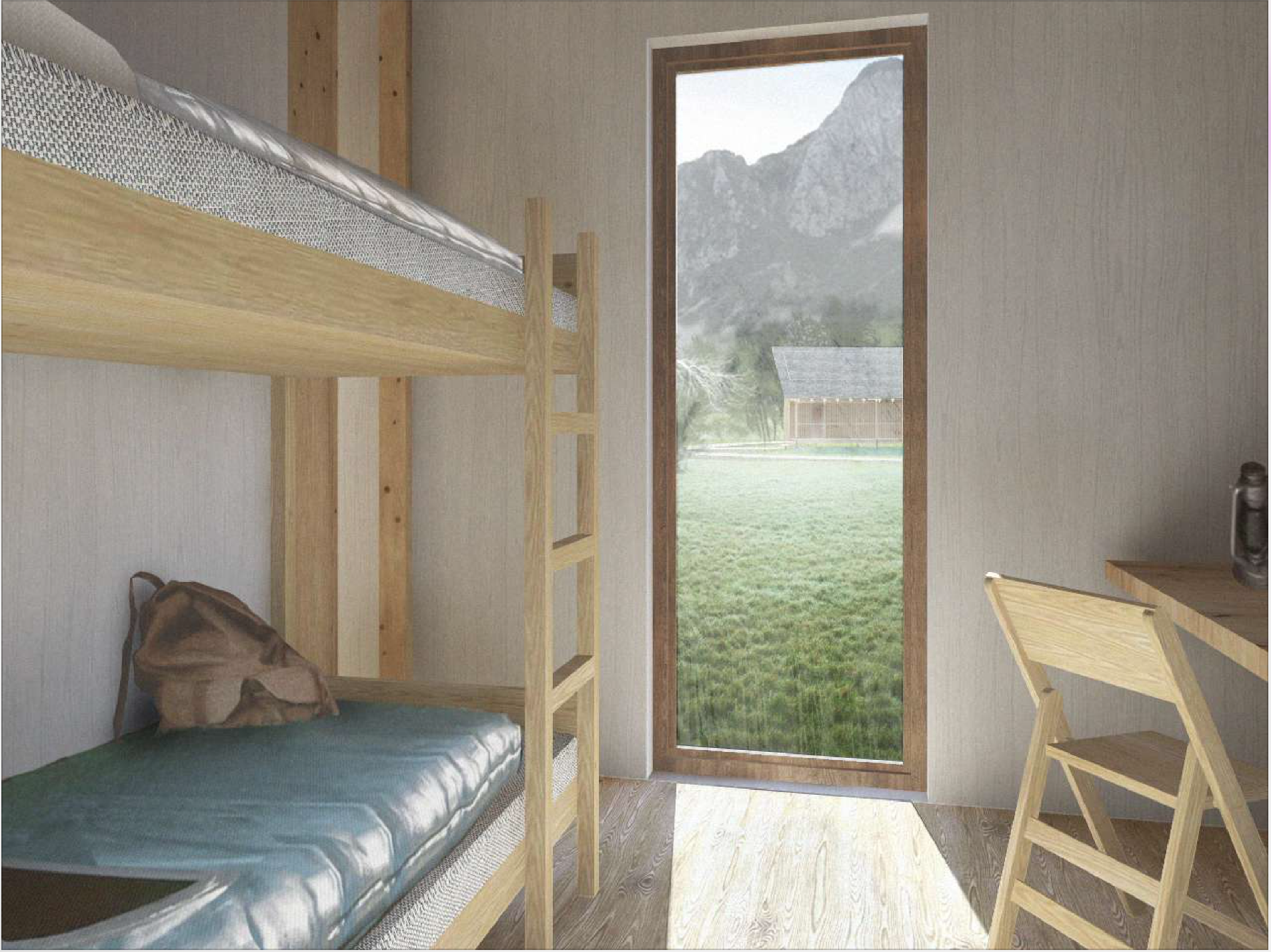 Chambre - refuge / Marie Werbrouck