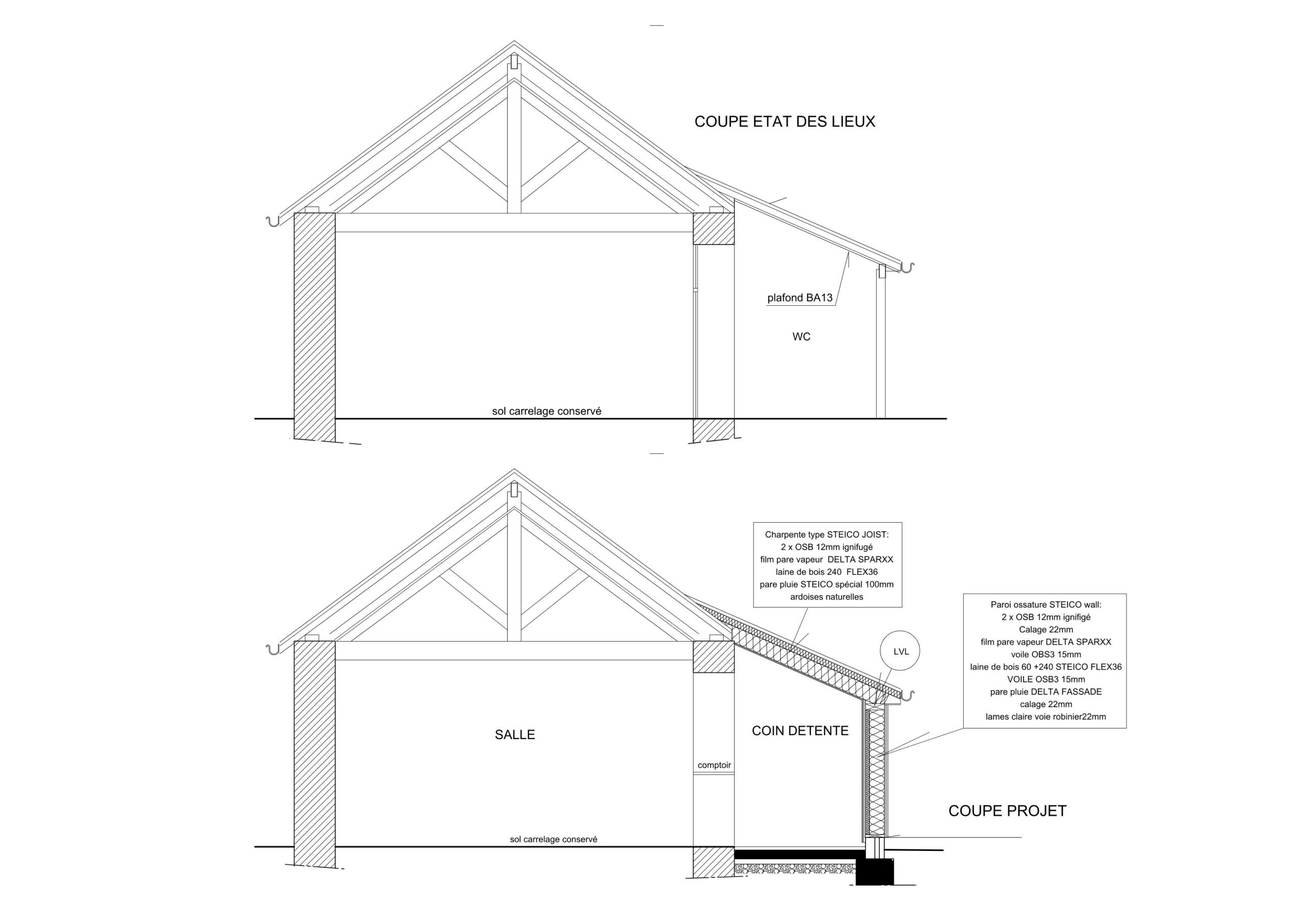 COUPE EDL et PROJET / Alix BERARD