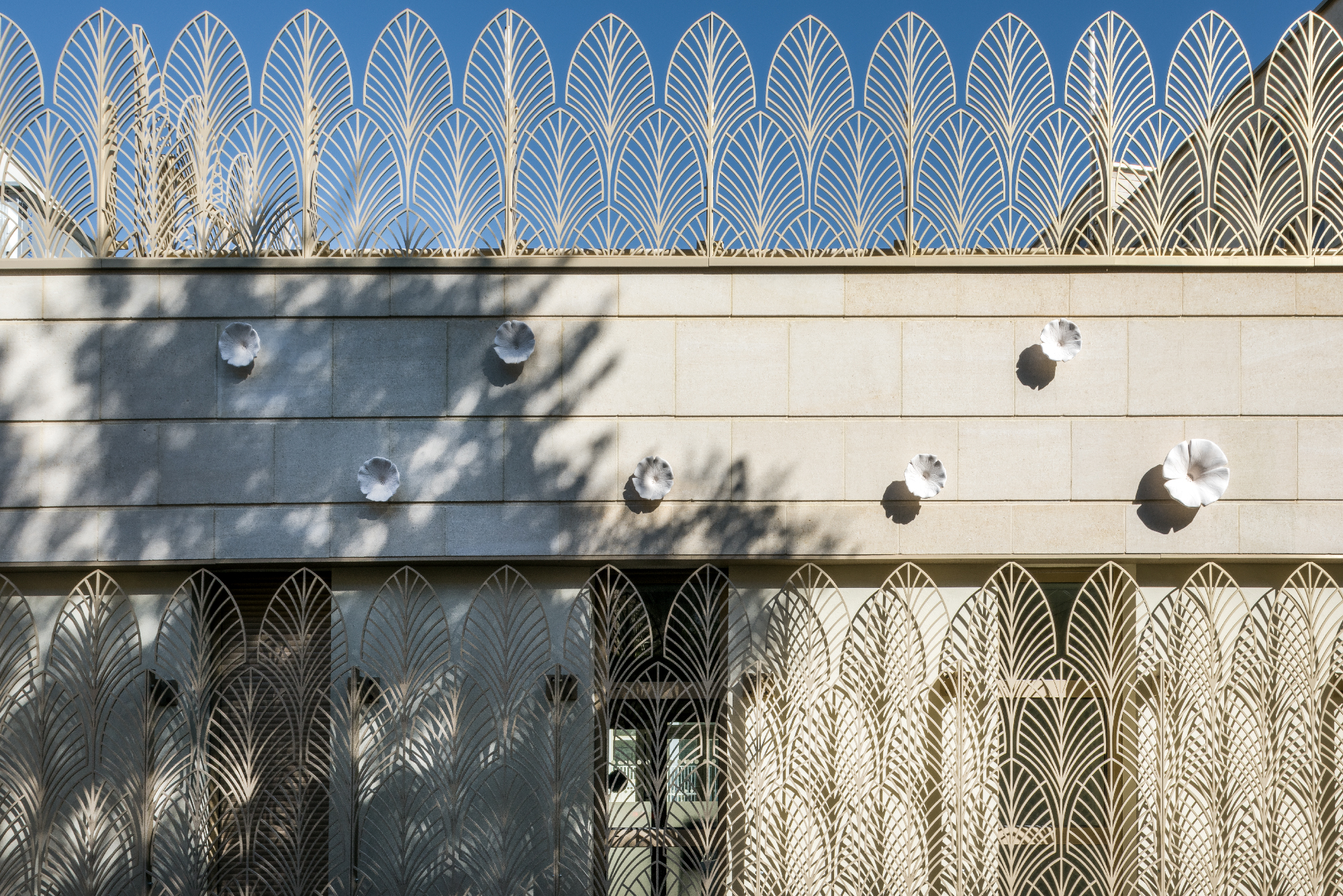 Façade de l'extension de la crèche rue du Mouton / Jean-François Trémège