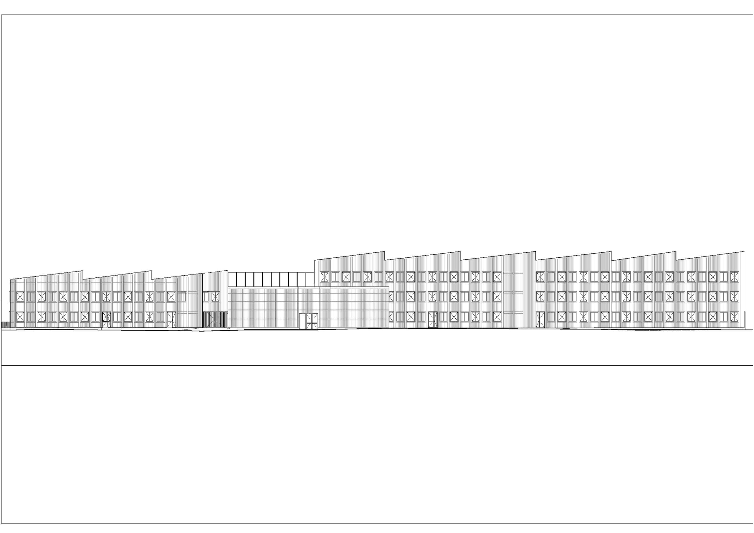 Façade sud est / Schurdi-Lervaud Architecture