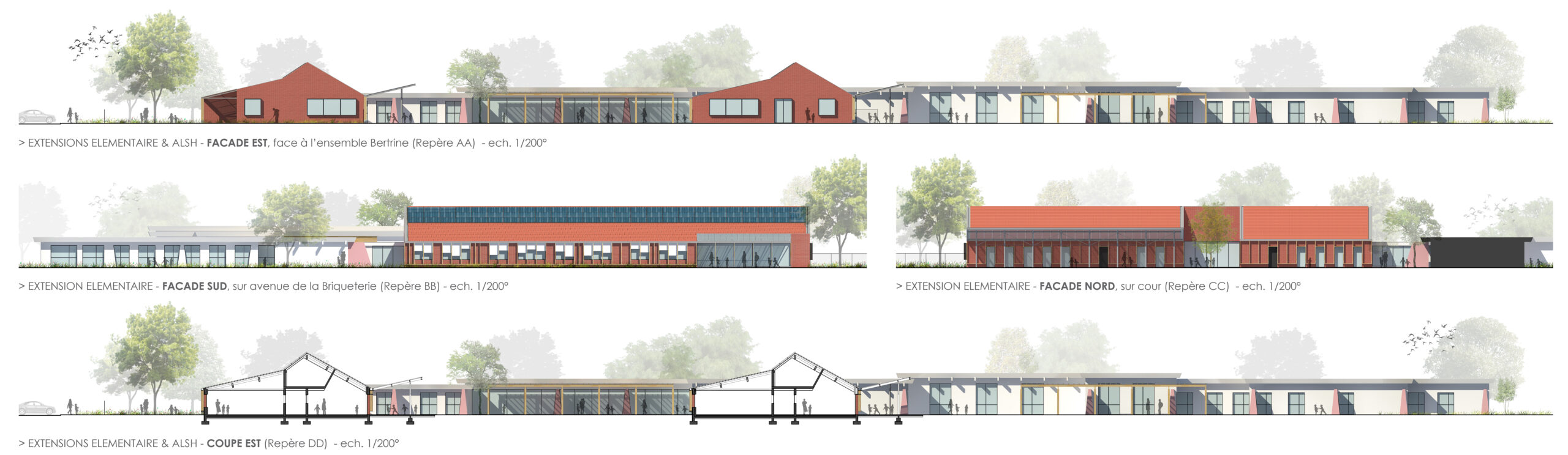 Façades / Atelier d'architecture Yvain Renard