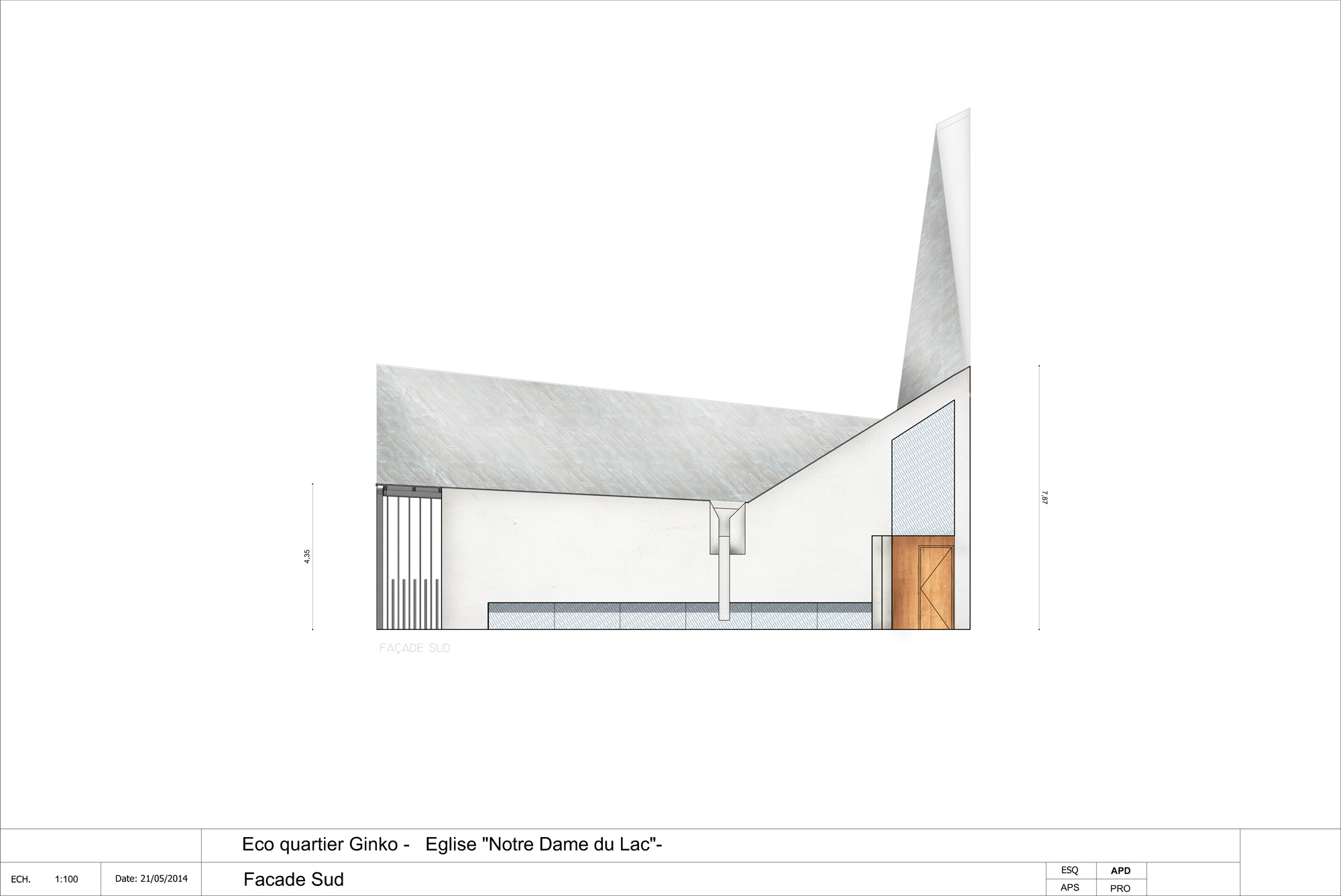 façade sud /