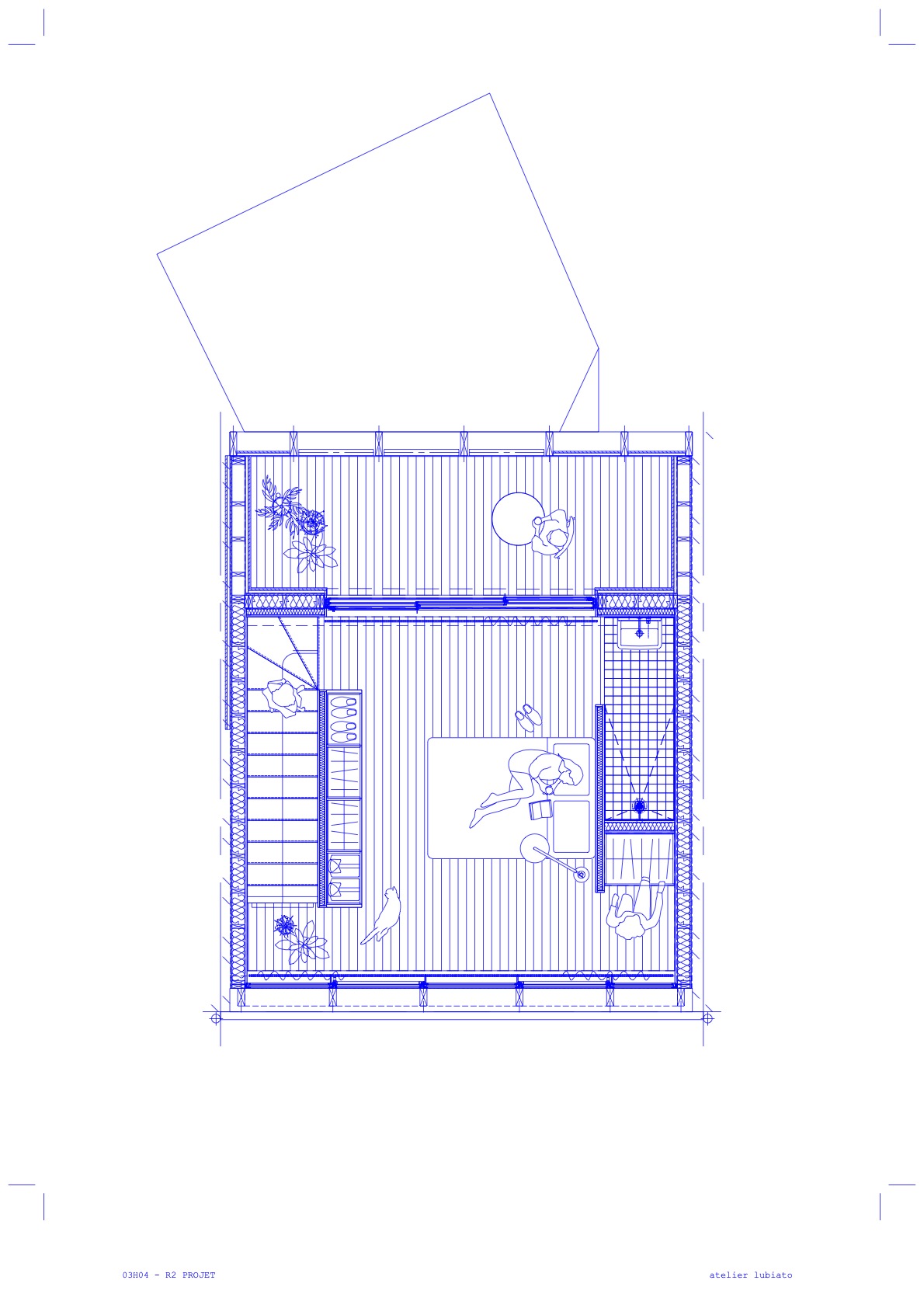 PLAN R+2 - PROJET / Atelier Lubiato