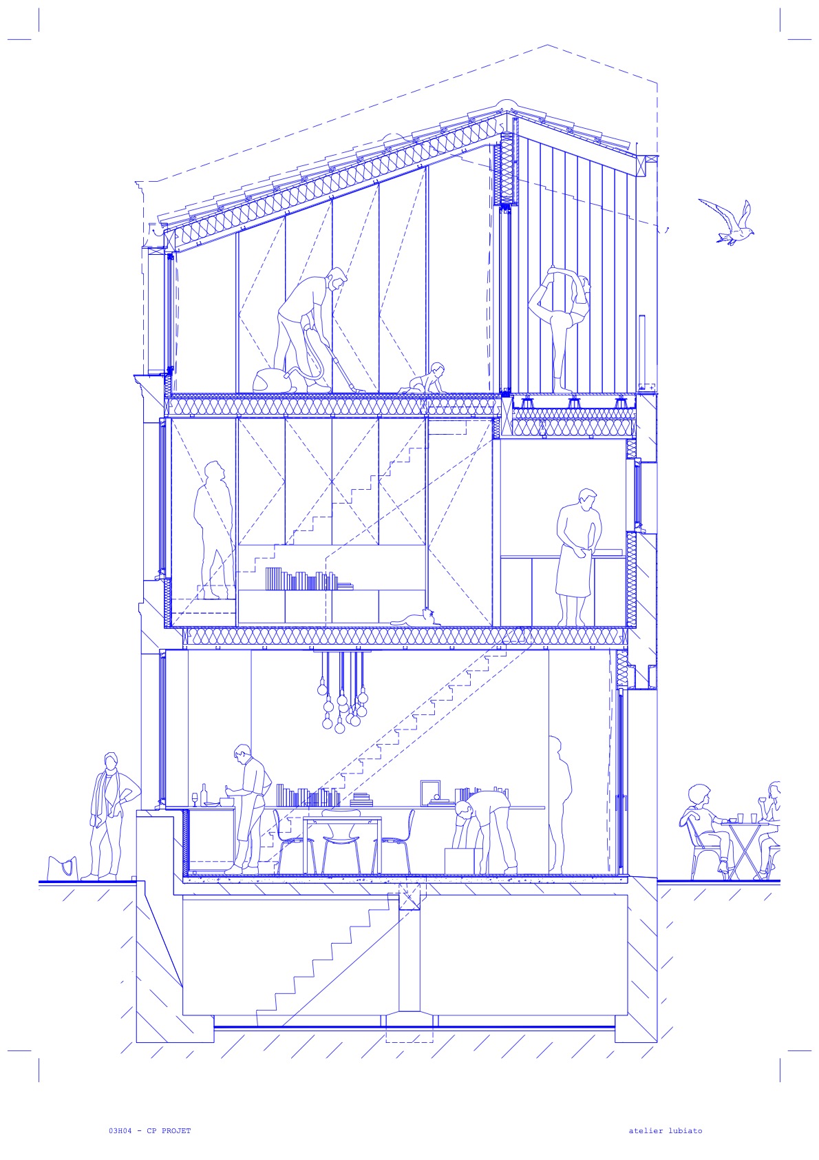 COUPE - PROJET / Atelier Lubiato