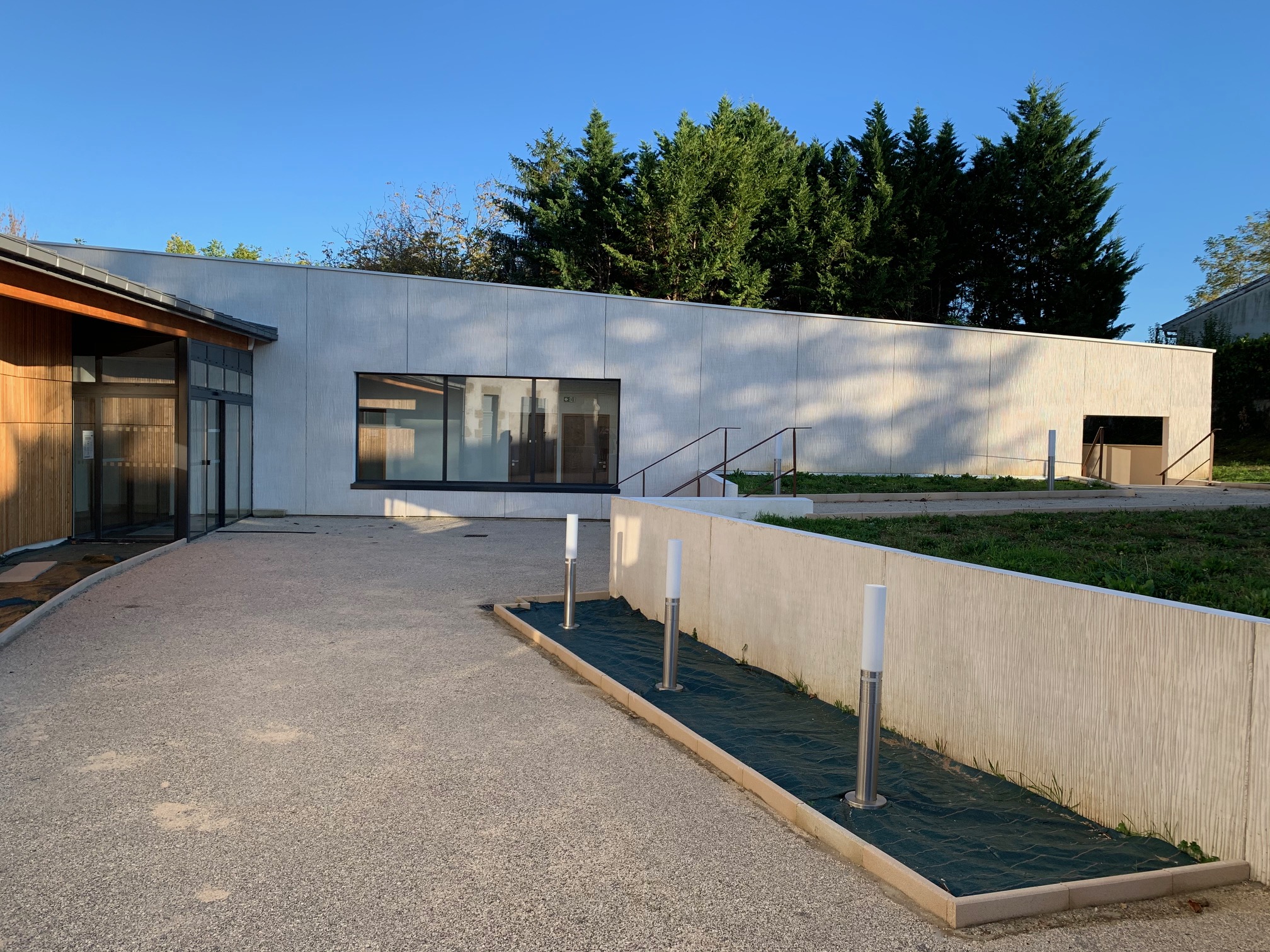 vue depuis entrée / AMP Architecture