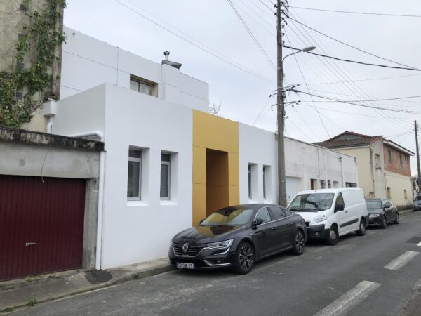 FACADE SUR RUE REALISEE / JRA