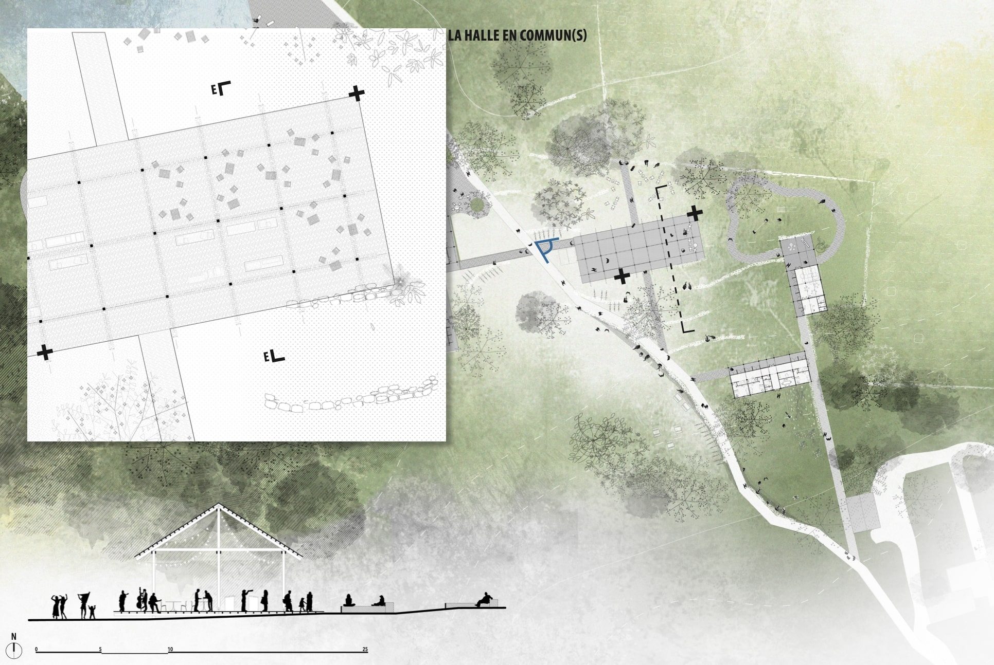 La halle en commun(s) / Marie Werbrouck