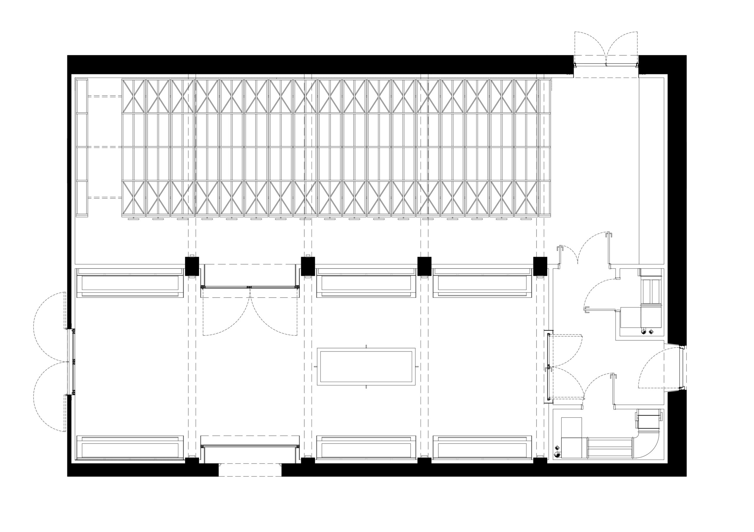 Plan rez de chaussée / Edgar