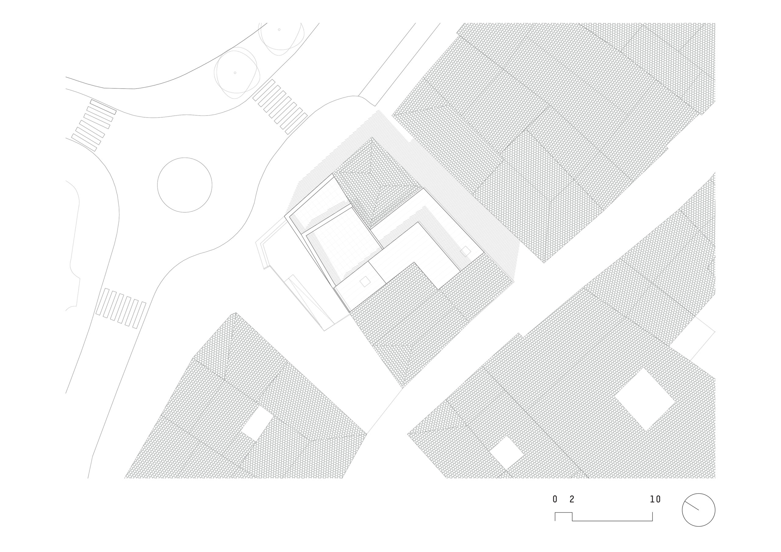 plan masse / gayet roger architectes