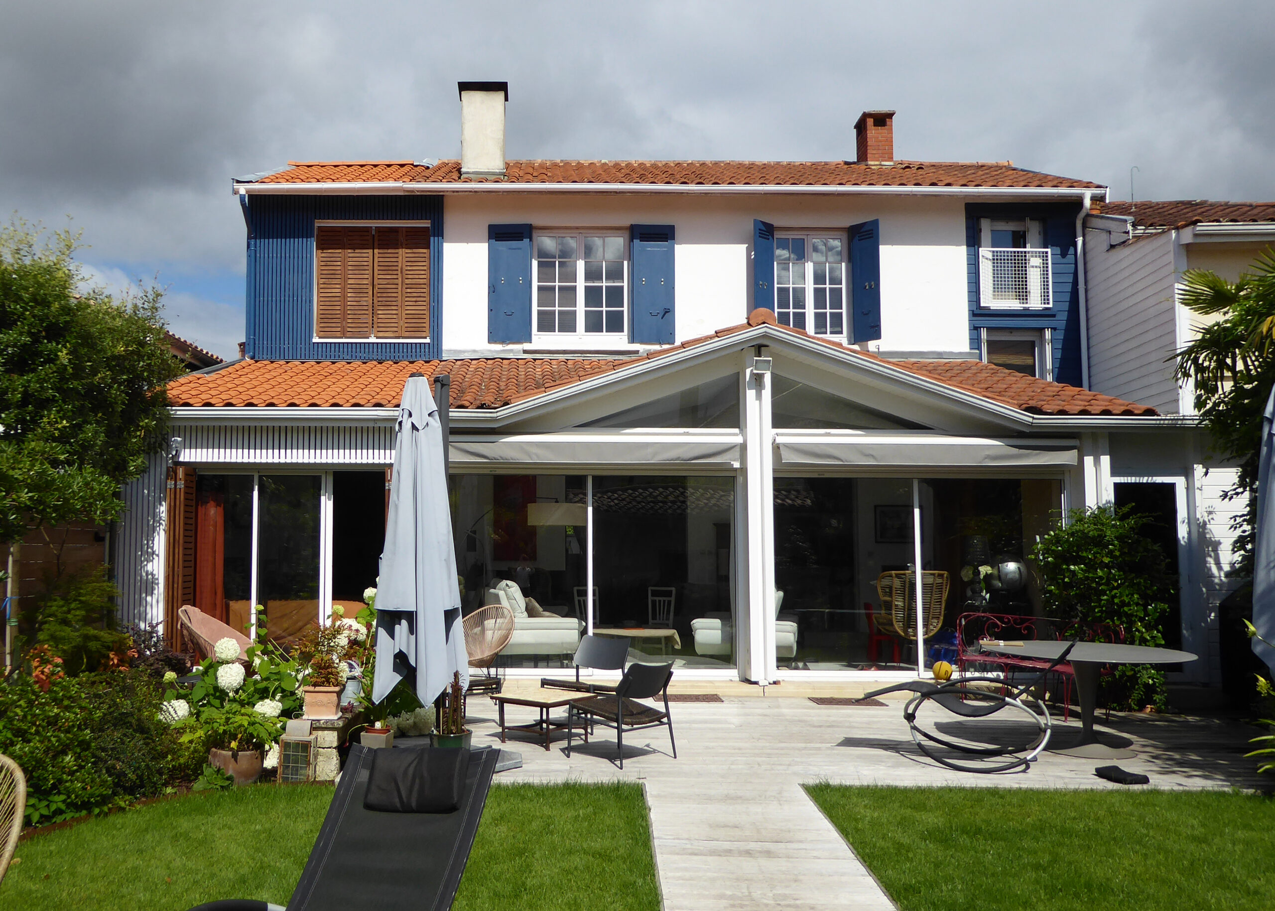 Façade jardin /