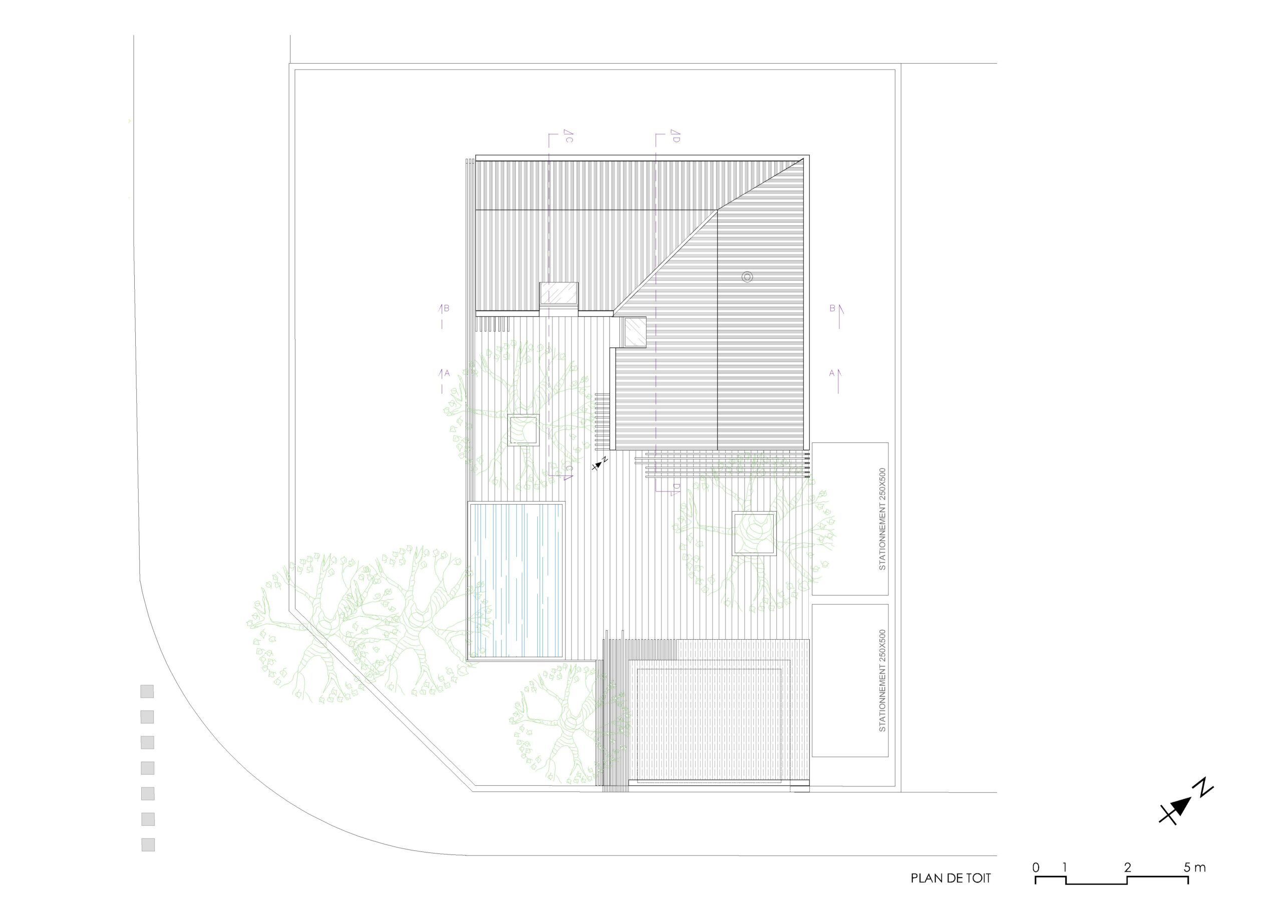 Toiture / florent pasquier architecte DPLG
