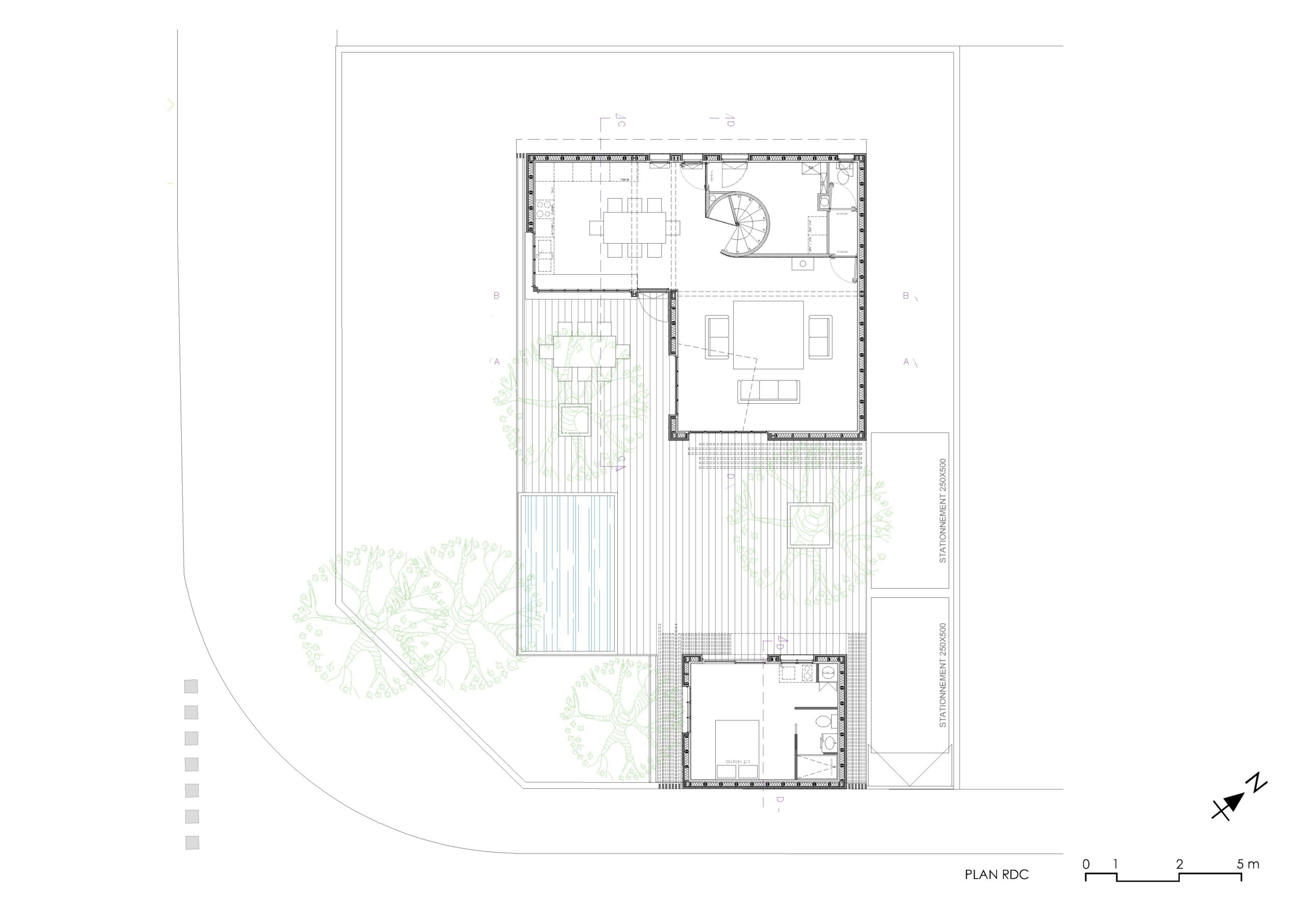 rez-de-chaussé / florent pasquier architecte DPLG