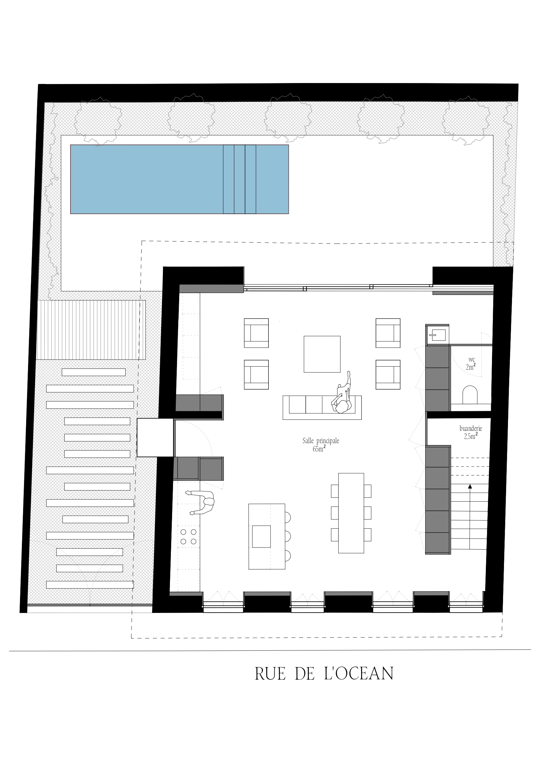 Plan rdc projet / Skander Mokni
