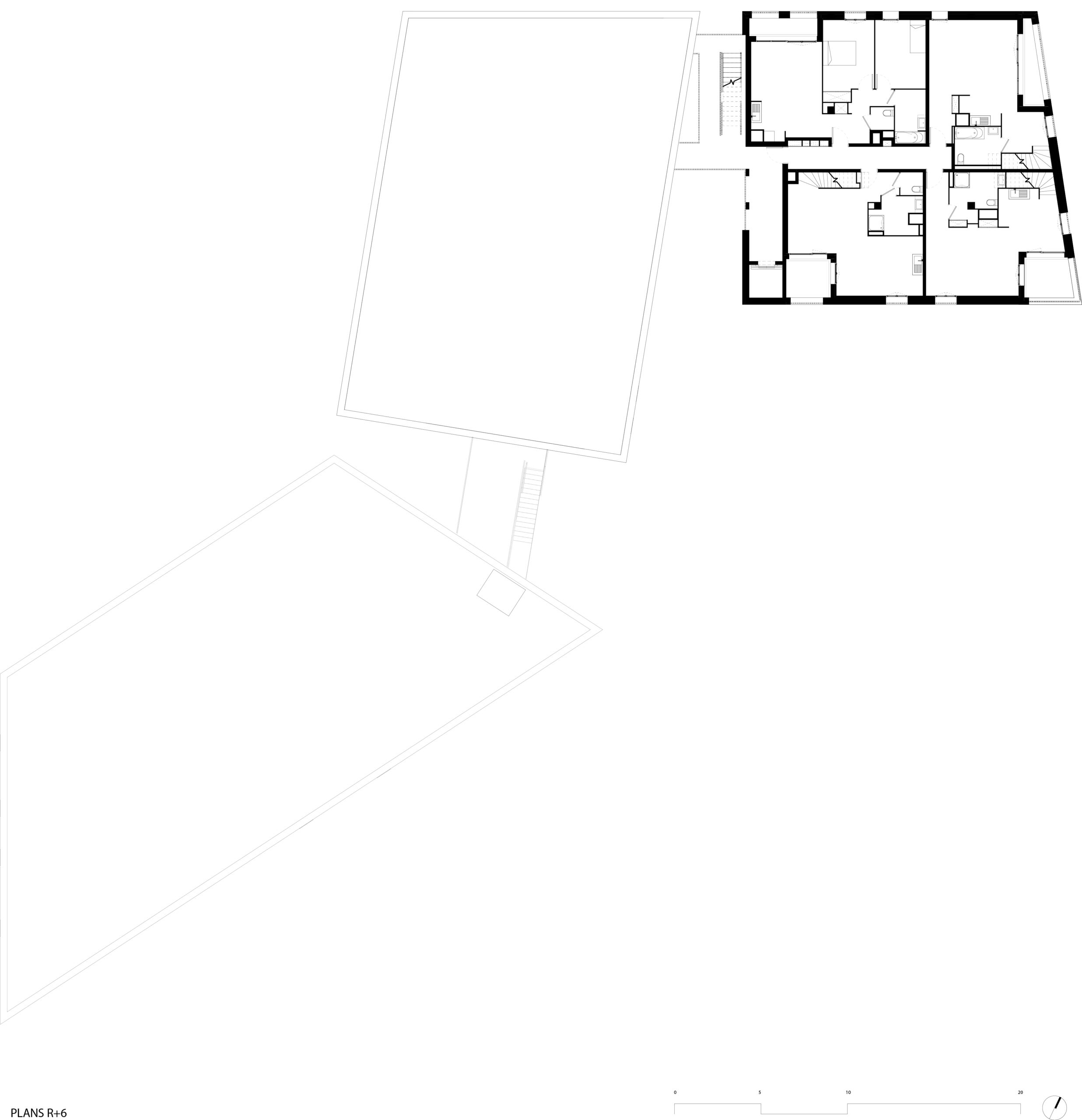 Plan R+6 / TAA Bordeaux