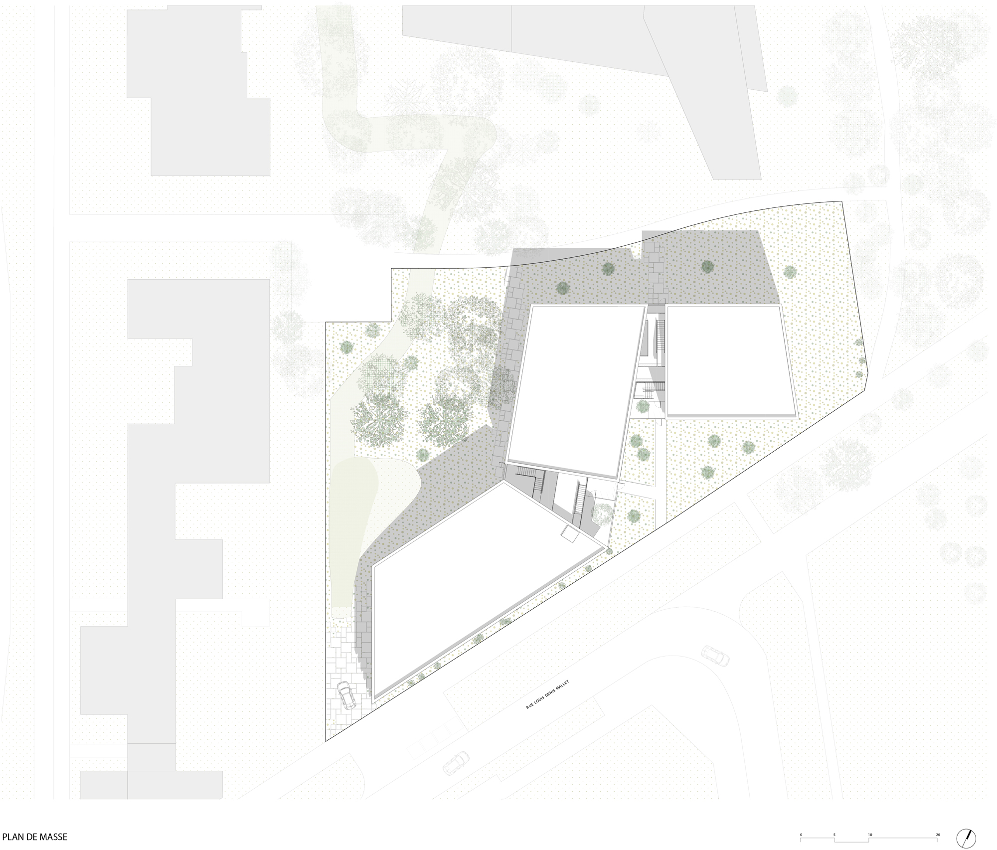Plan de masse / TAA Bordeaux