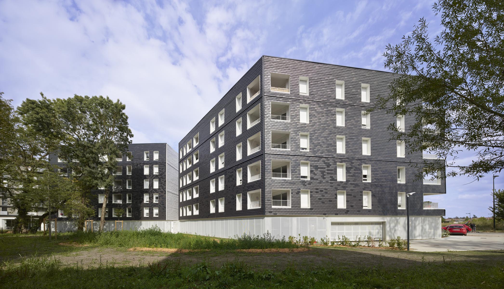 Façade nord / Roland Halbe