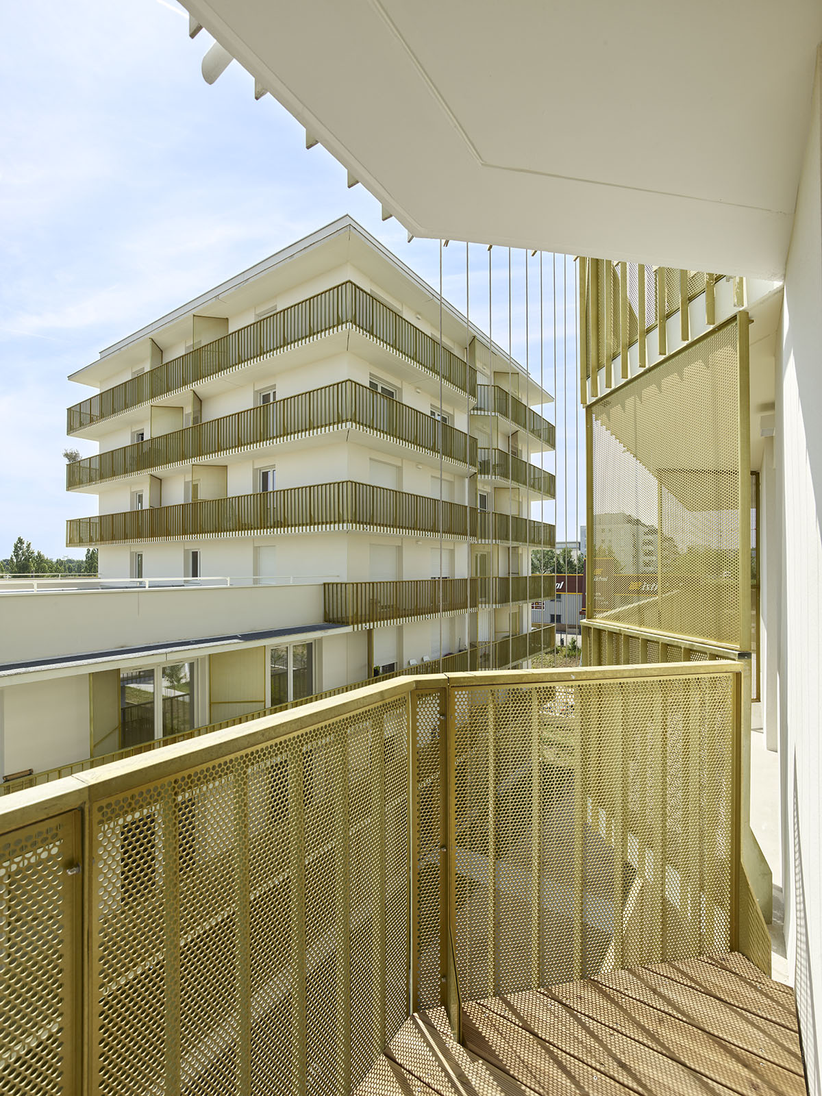 Détail balcons / Roland Halbe