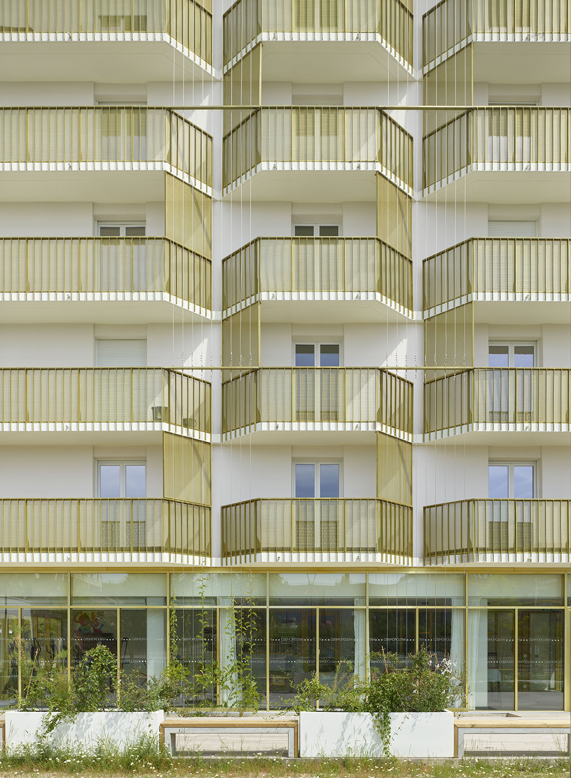 Détail façade / Roland Halbe