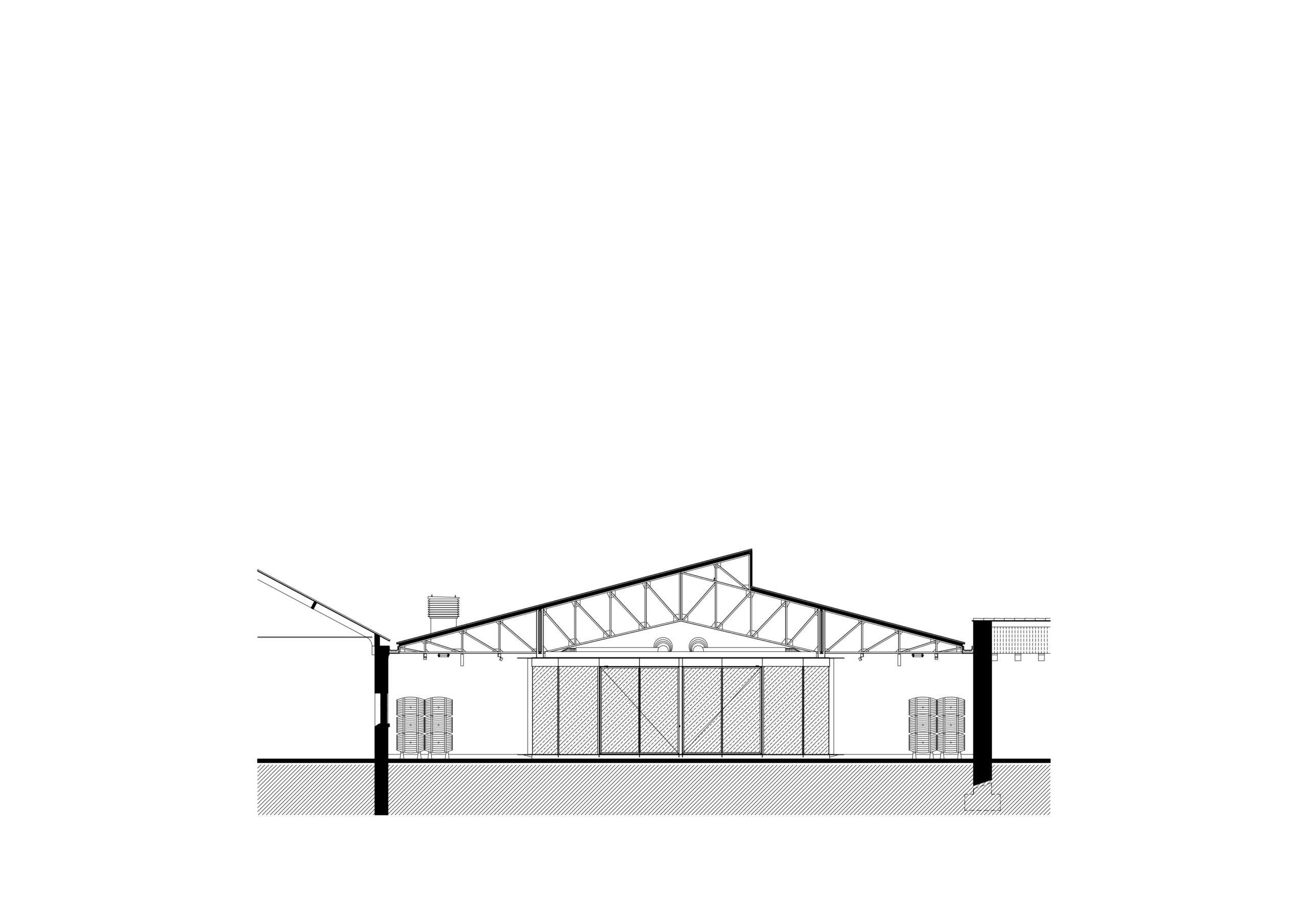 Façade Transversale / Edgar