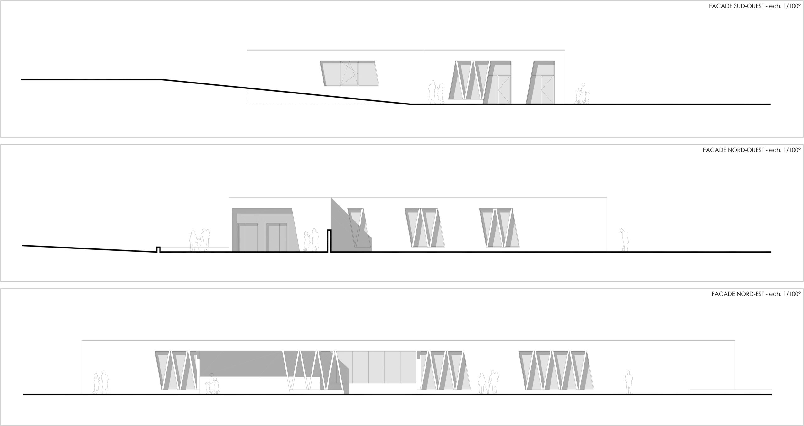 Façades / Atelier d'architecture Yvain Renard