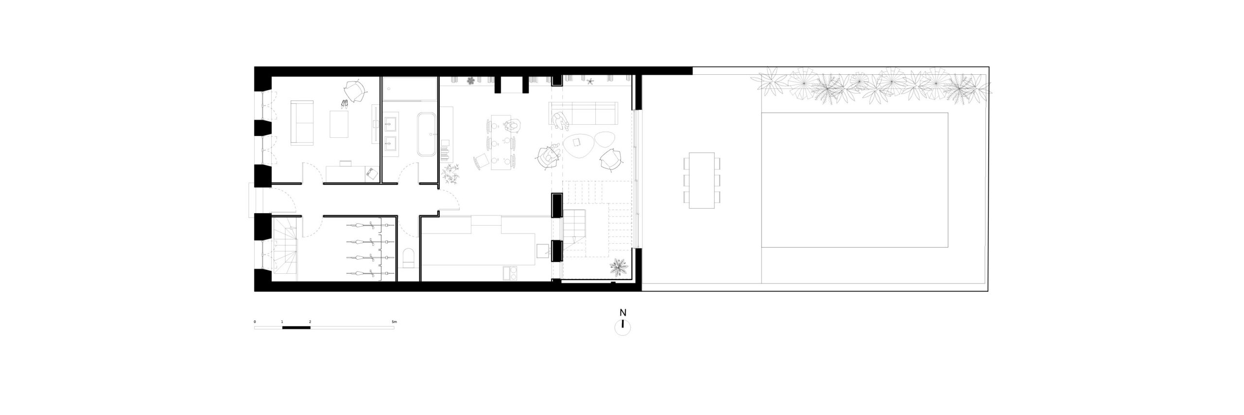 Plan de rez de chaussée / Edgar