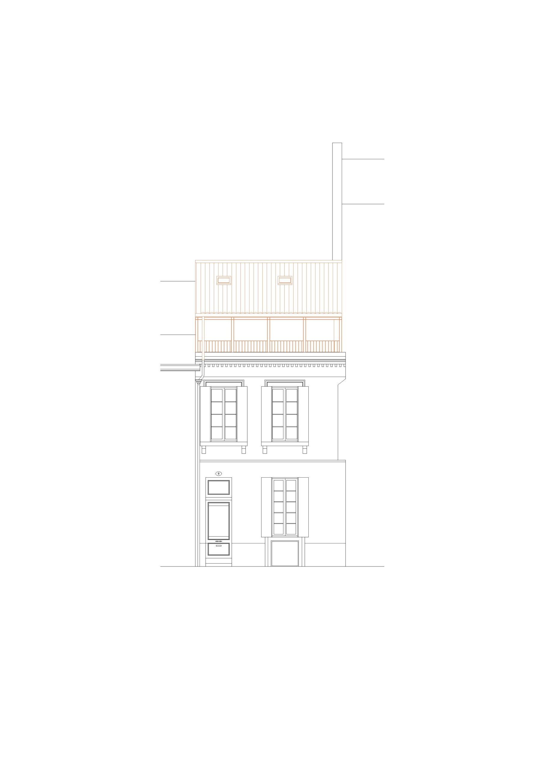 façade sud / Alexandra Georgeoliani