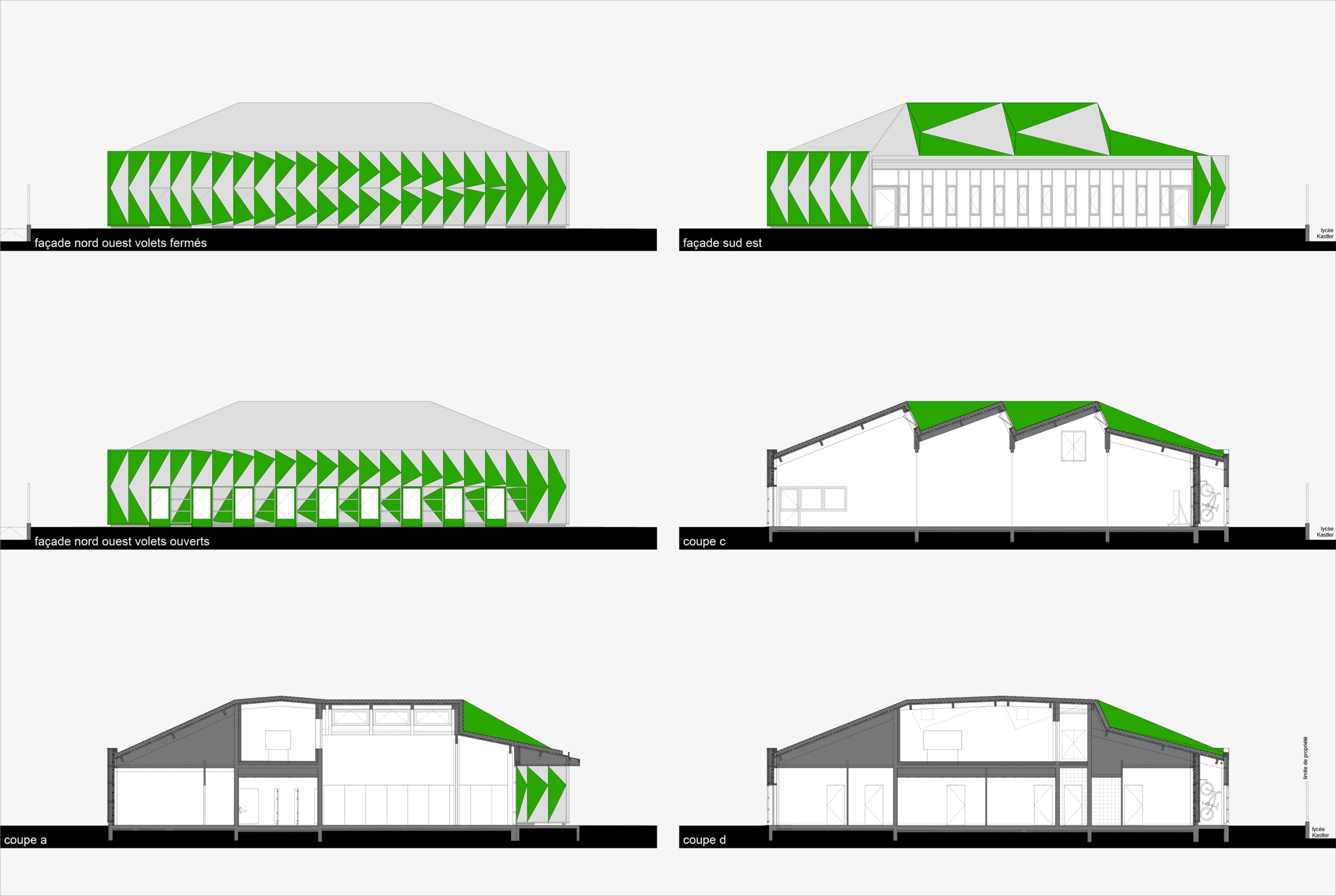 coupes façades 1 /