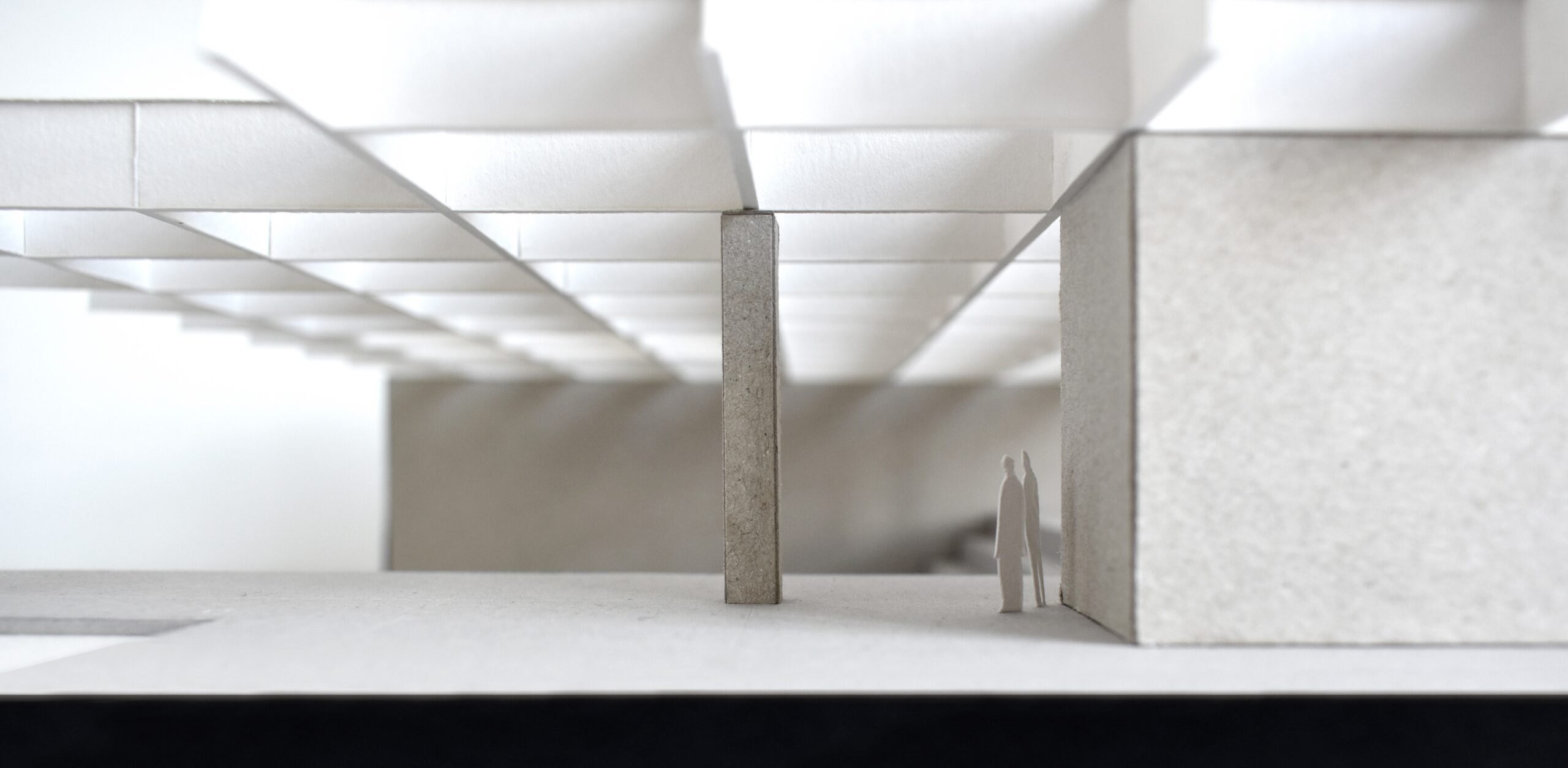 le béton en dialogue avec les caissons métalliques / Thomas Lagourgue