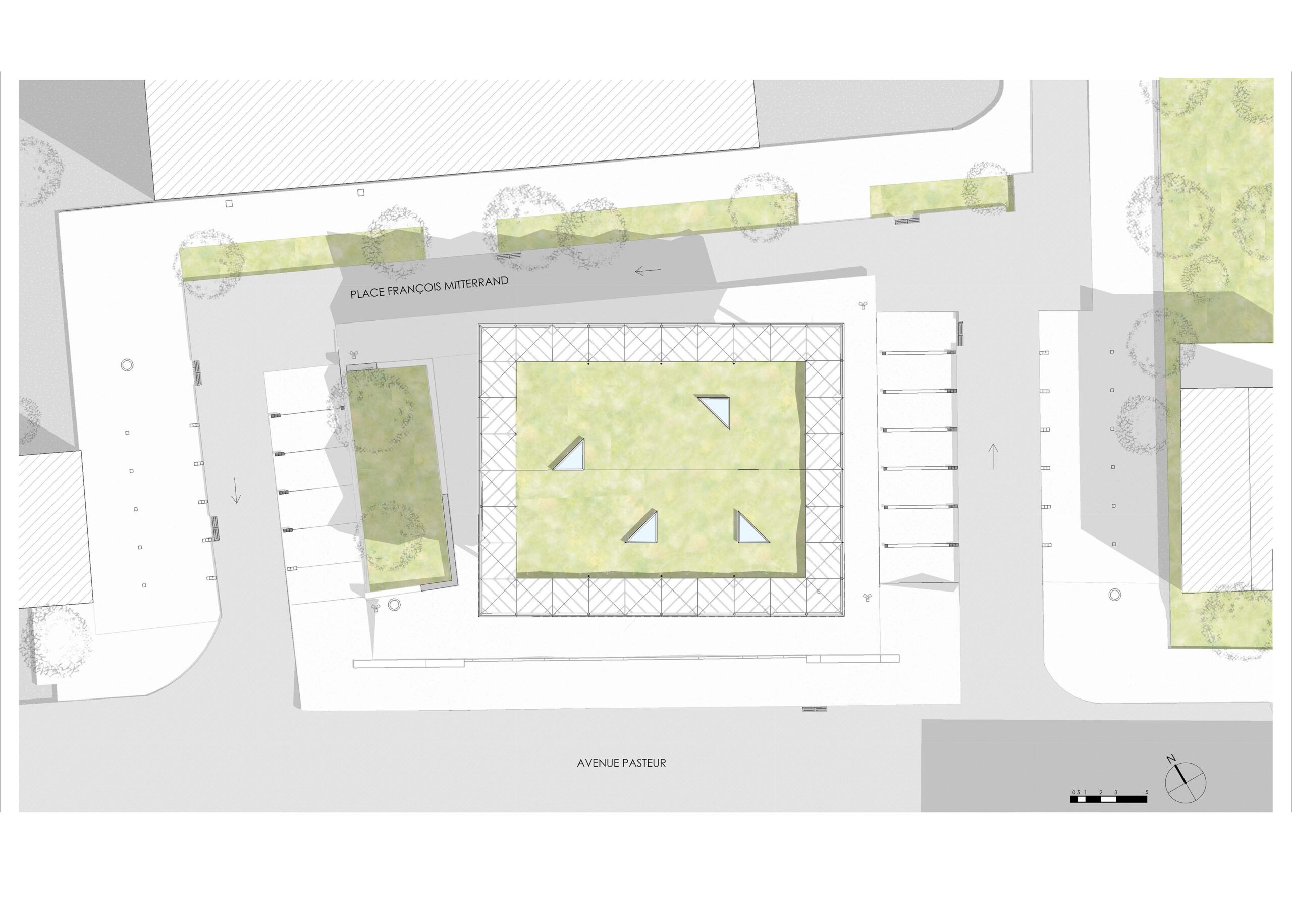 Plan de masse / Bulle Architectes