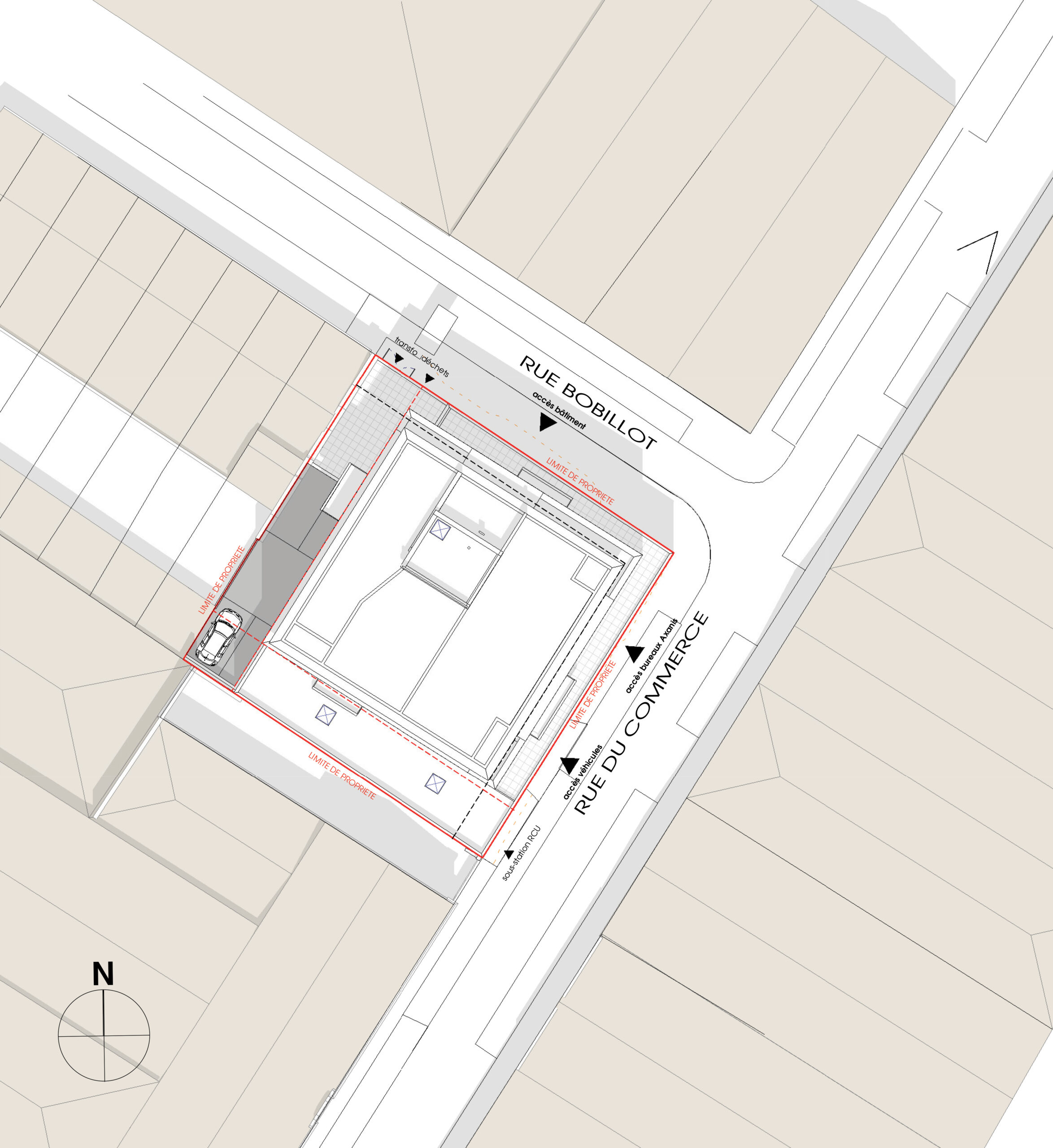 Plan de messa / Bulle Architectes