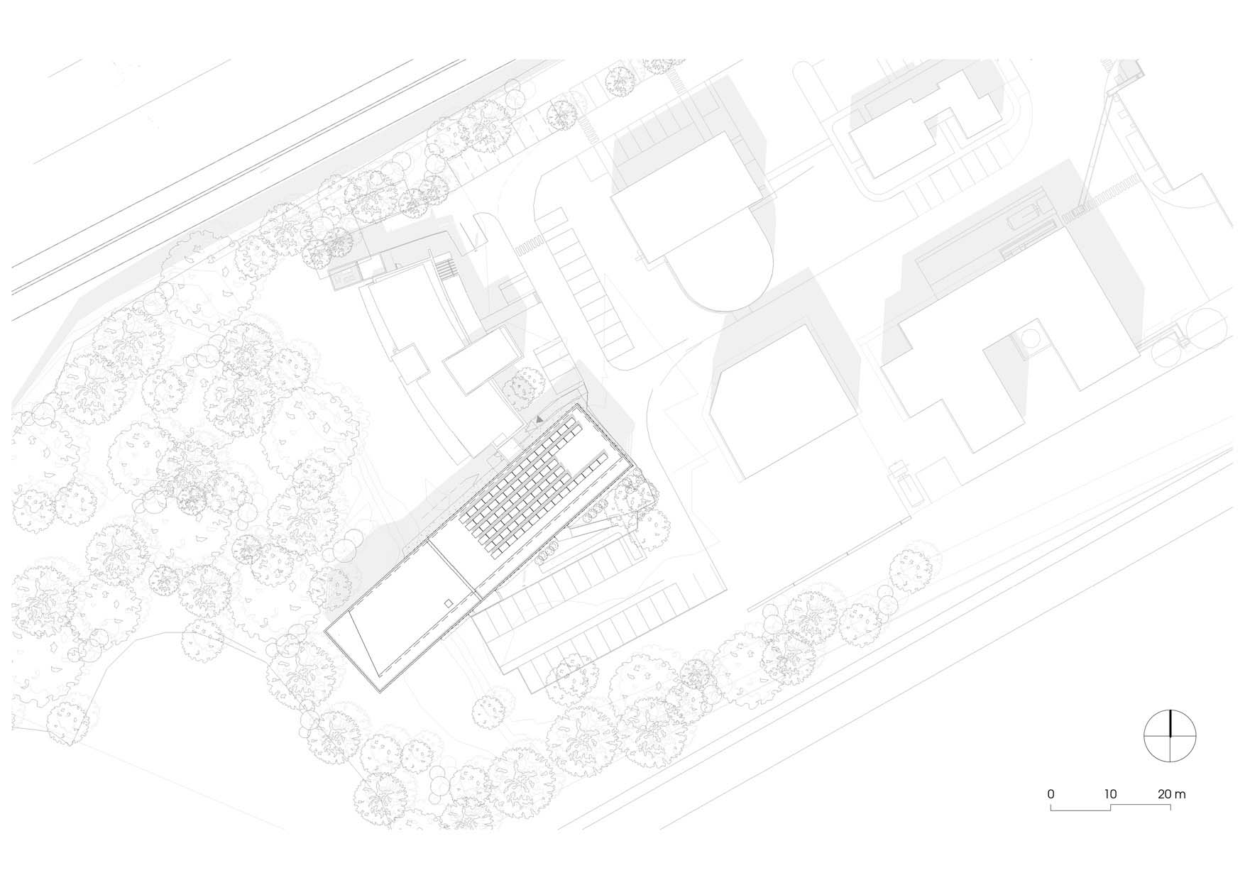 Plan de masse / Bulle Architectes