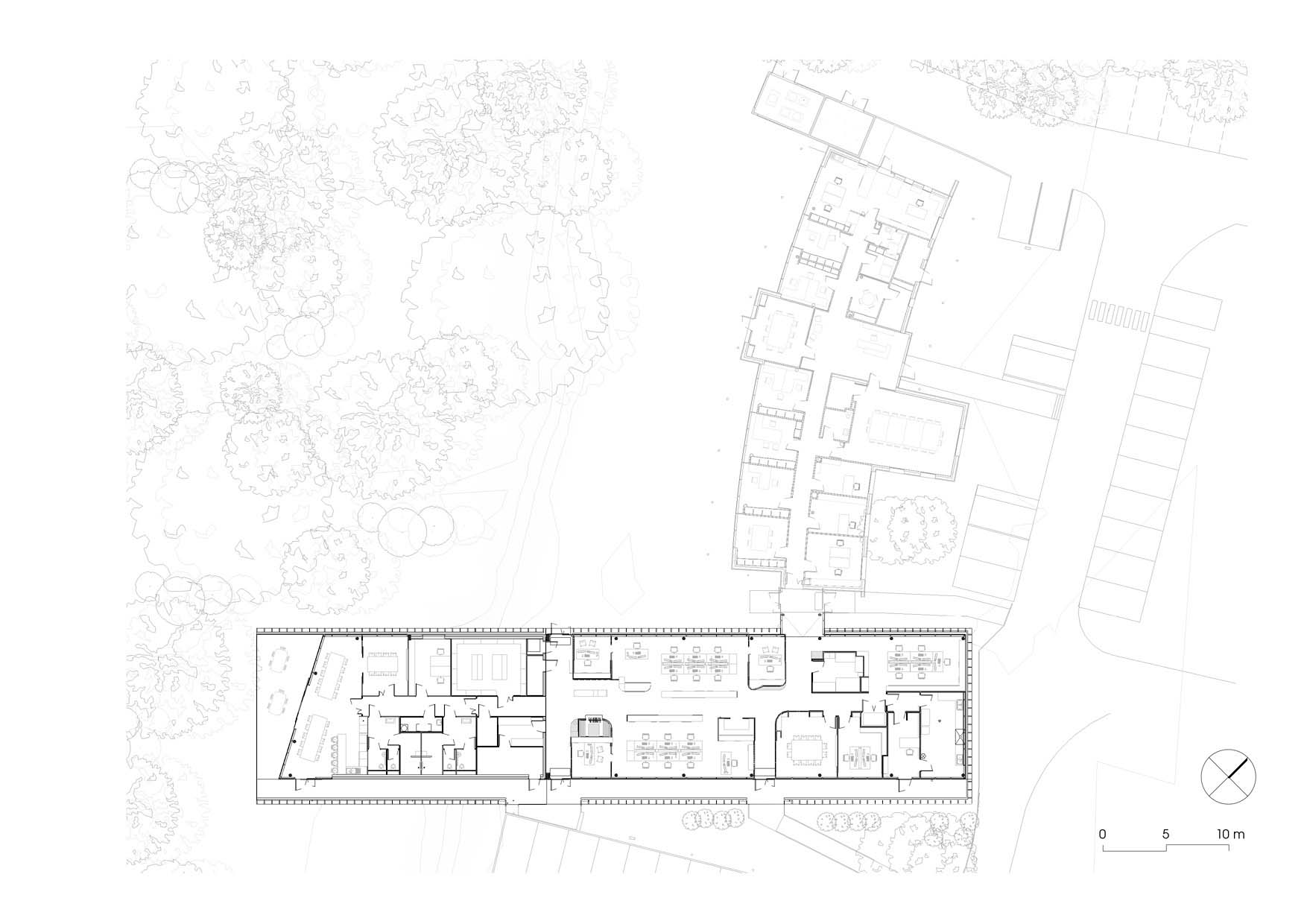 Plan RDC / Bulle Architectes