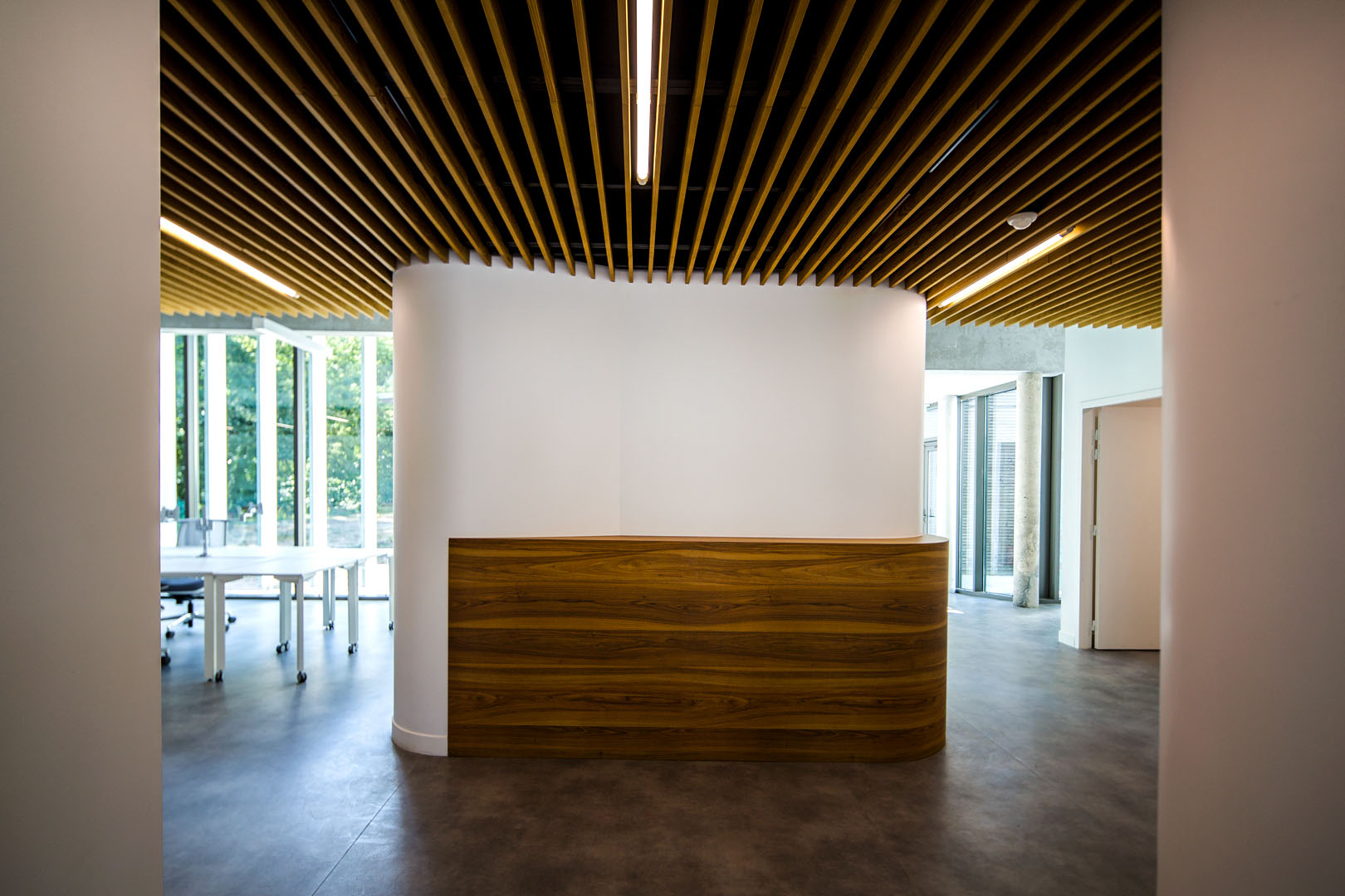 Aménagement intérieur sur-mesure en pin local / Désirode
