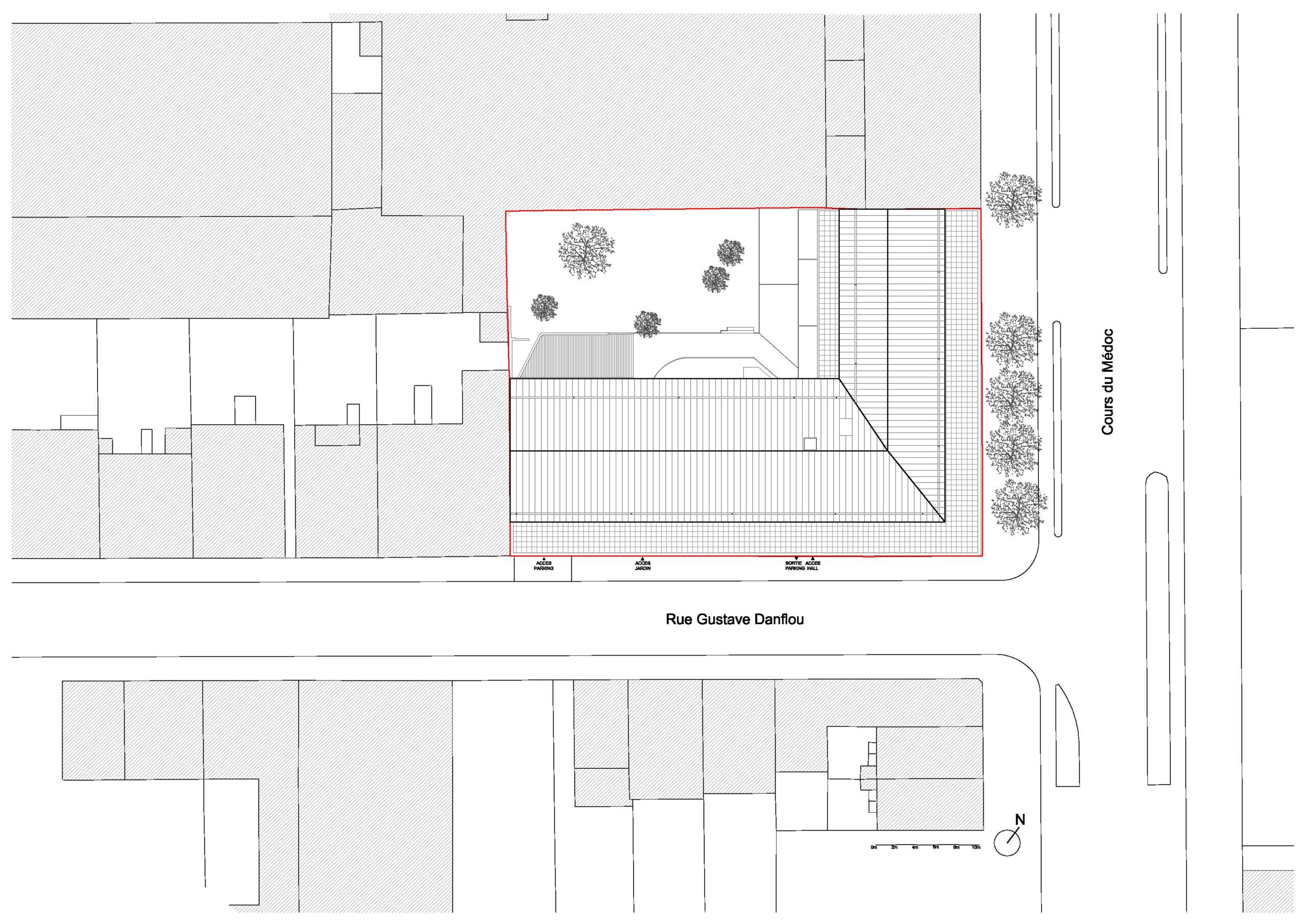 Plan de masse / Lemérou Architecture