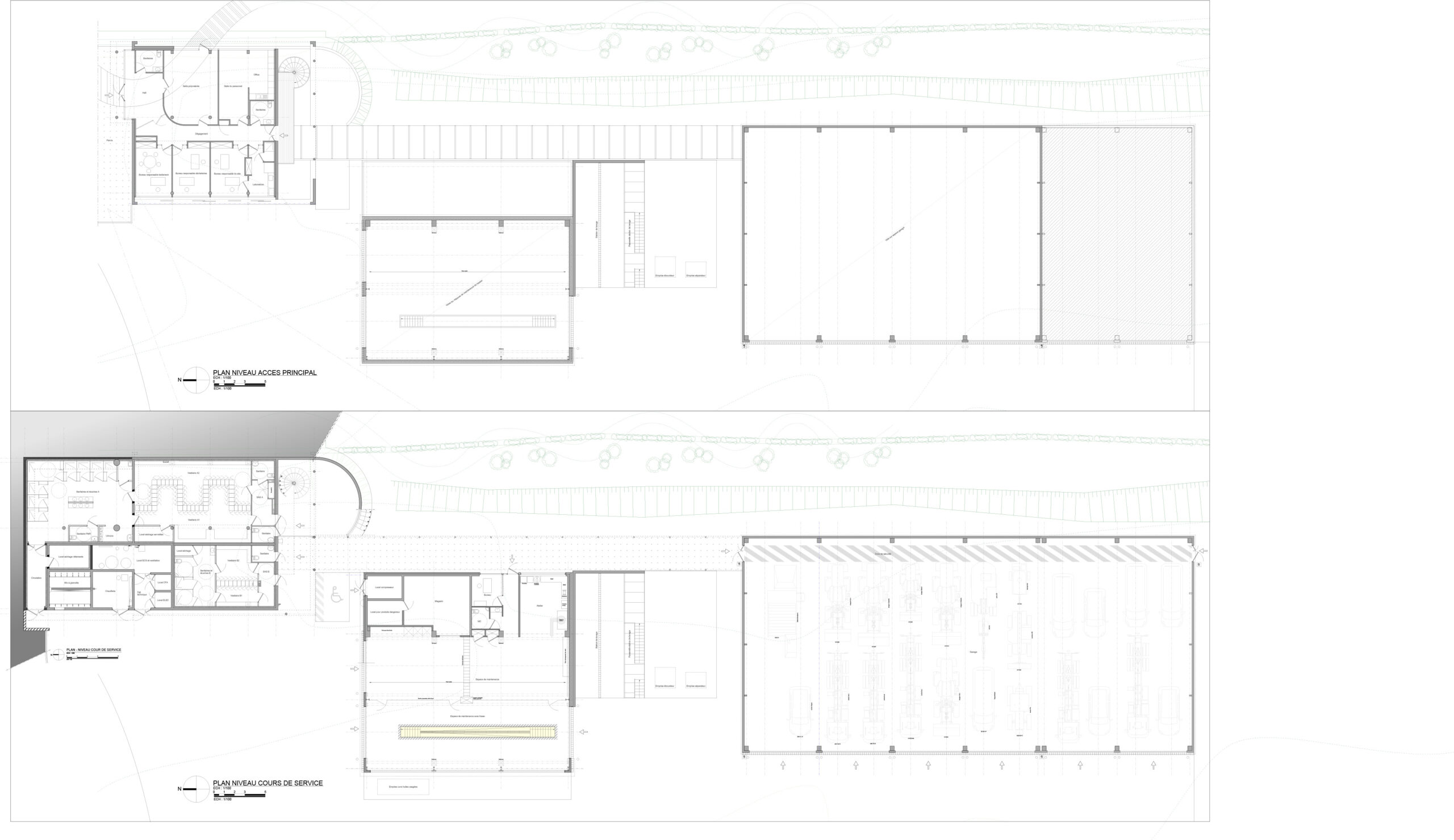 Plan des niveaux / AACGR