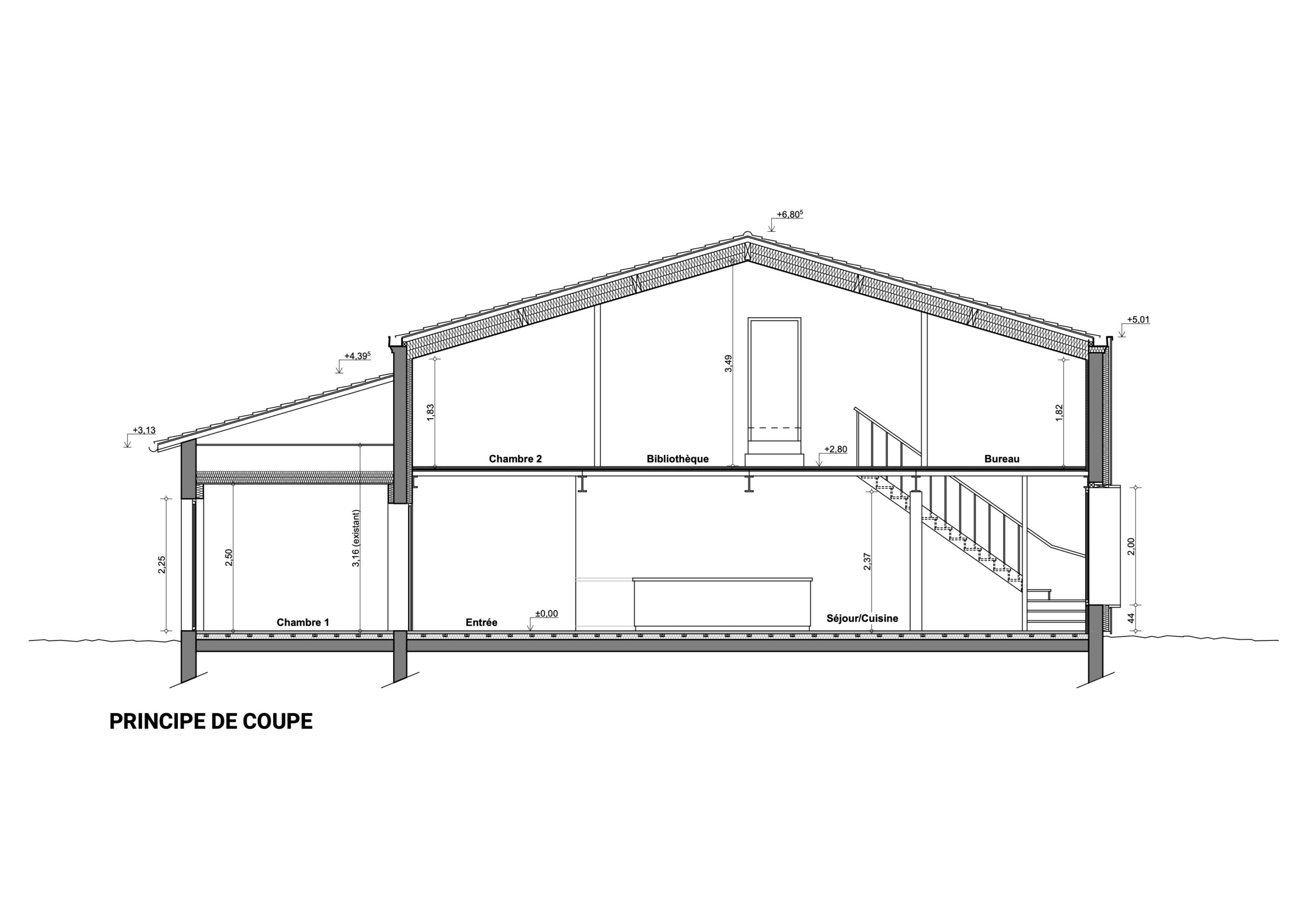 Coupe principale / Agencéa