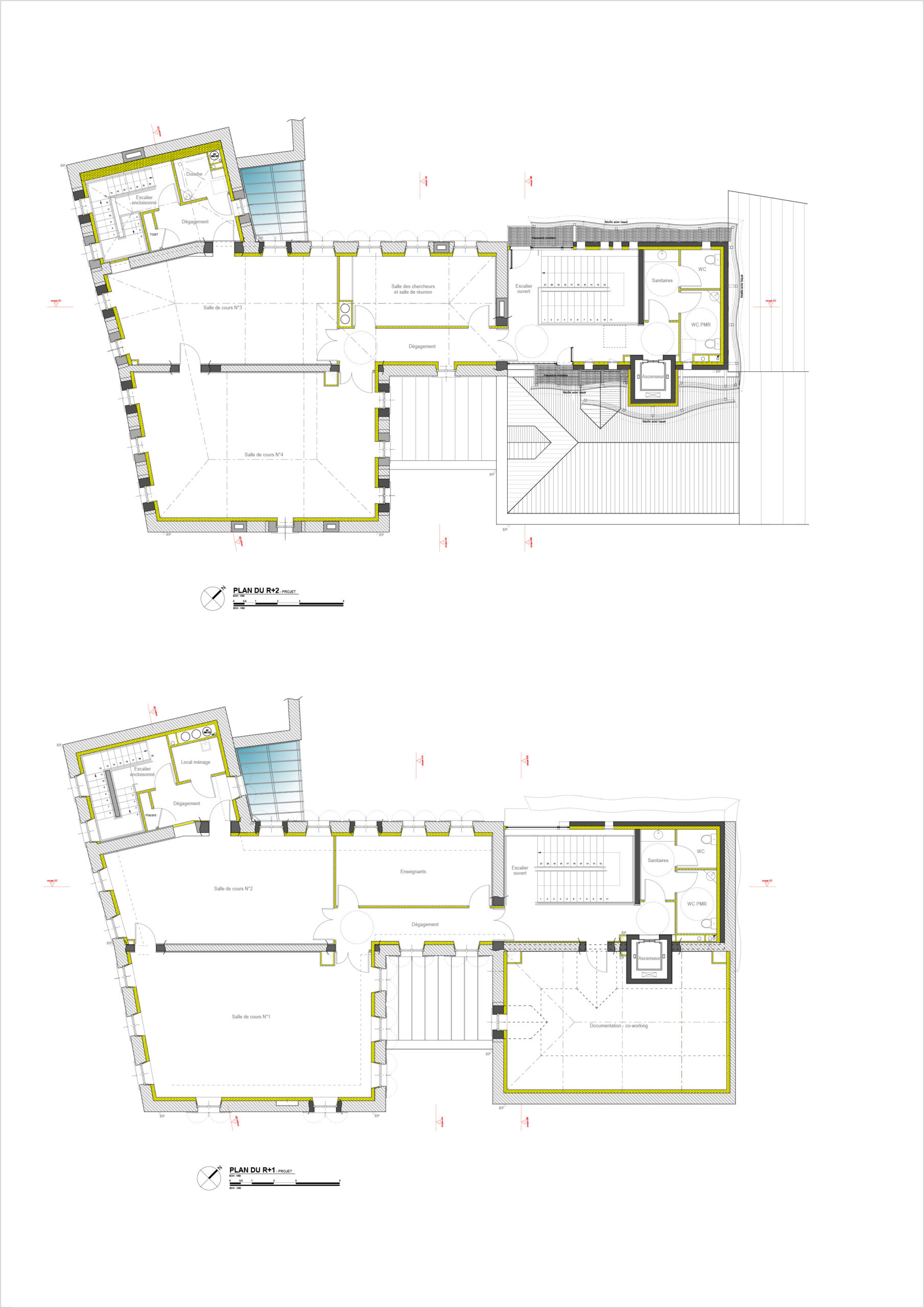 Plans des niveaux / AACGR