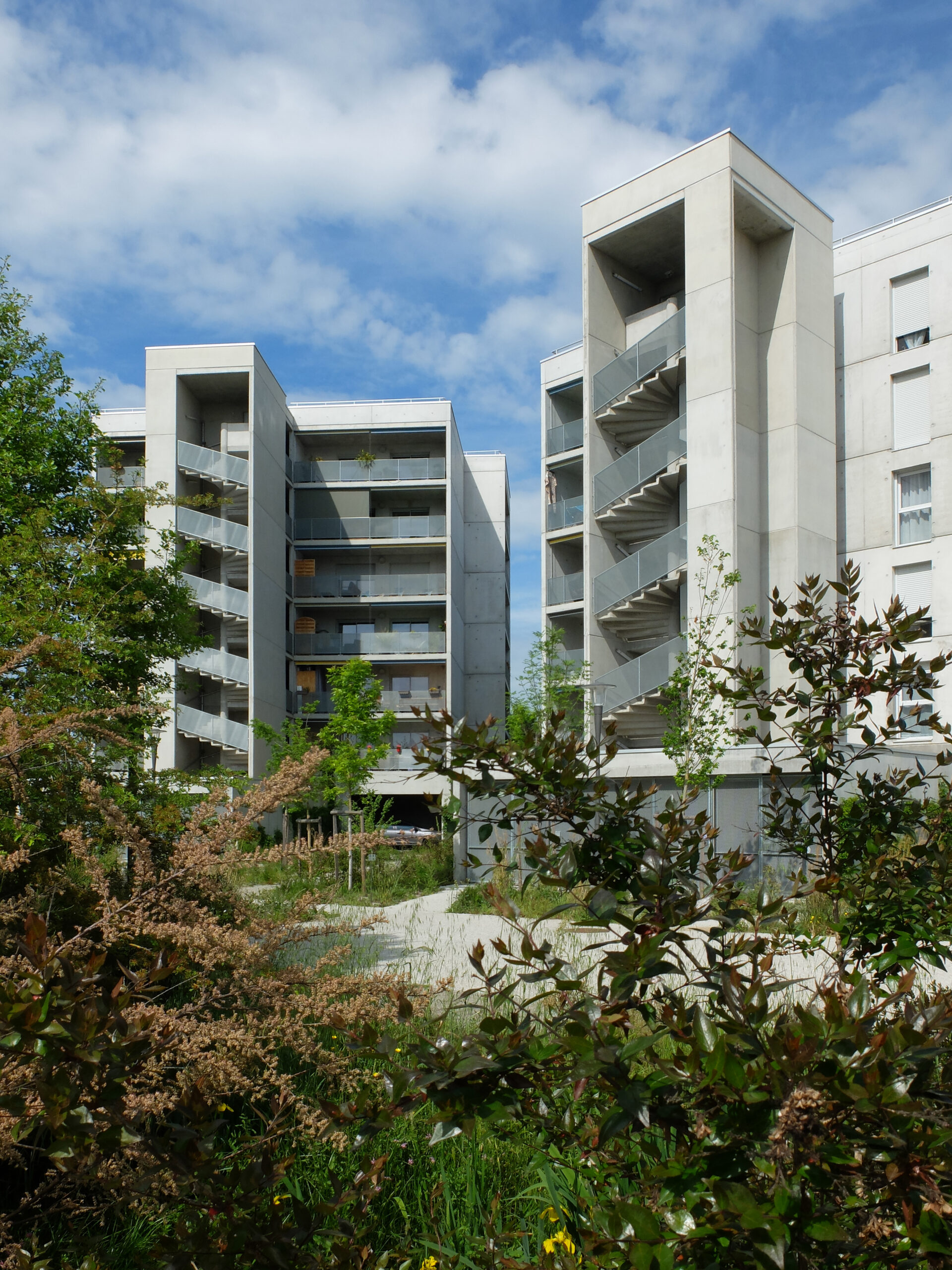 Des logements et une nouvelle biodiversité en parfaite harmonie / Roland Gault Architecte