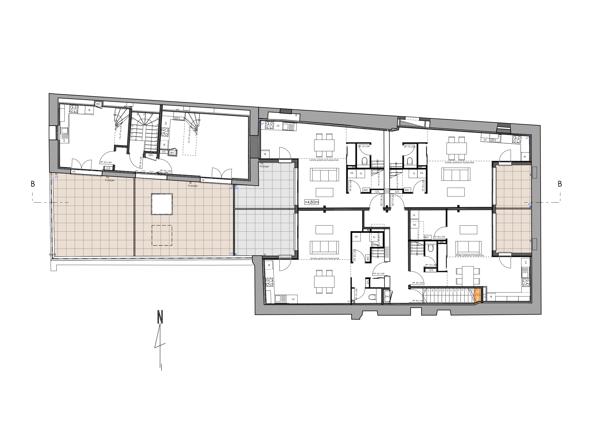 Plan R+1 / AW architecture et ingénierie