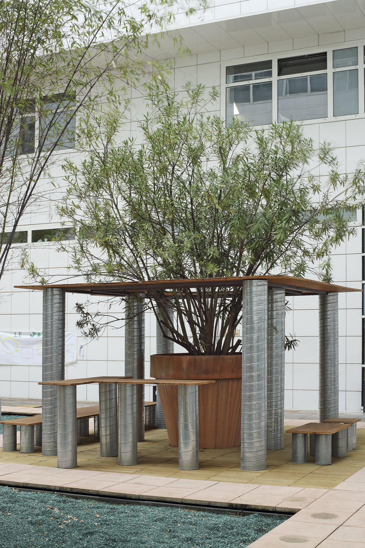 vue pergola / Agnès Clotis