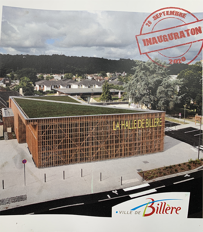 Carton d'invitation / Ville de Billere
